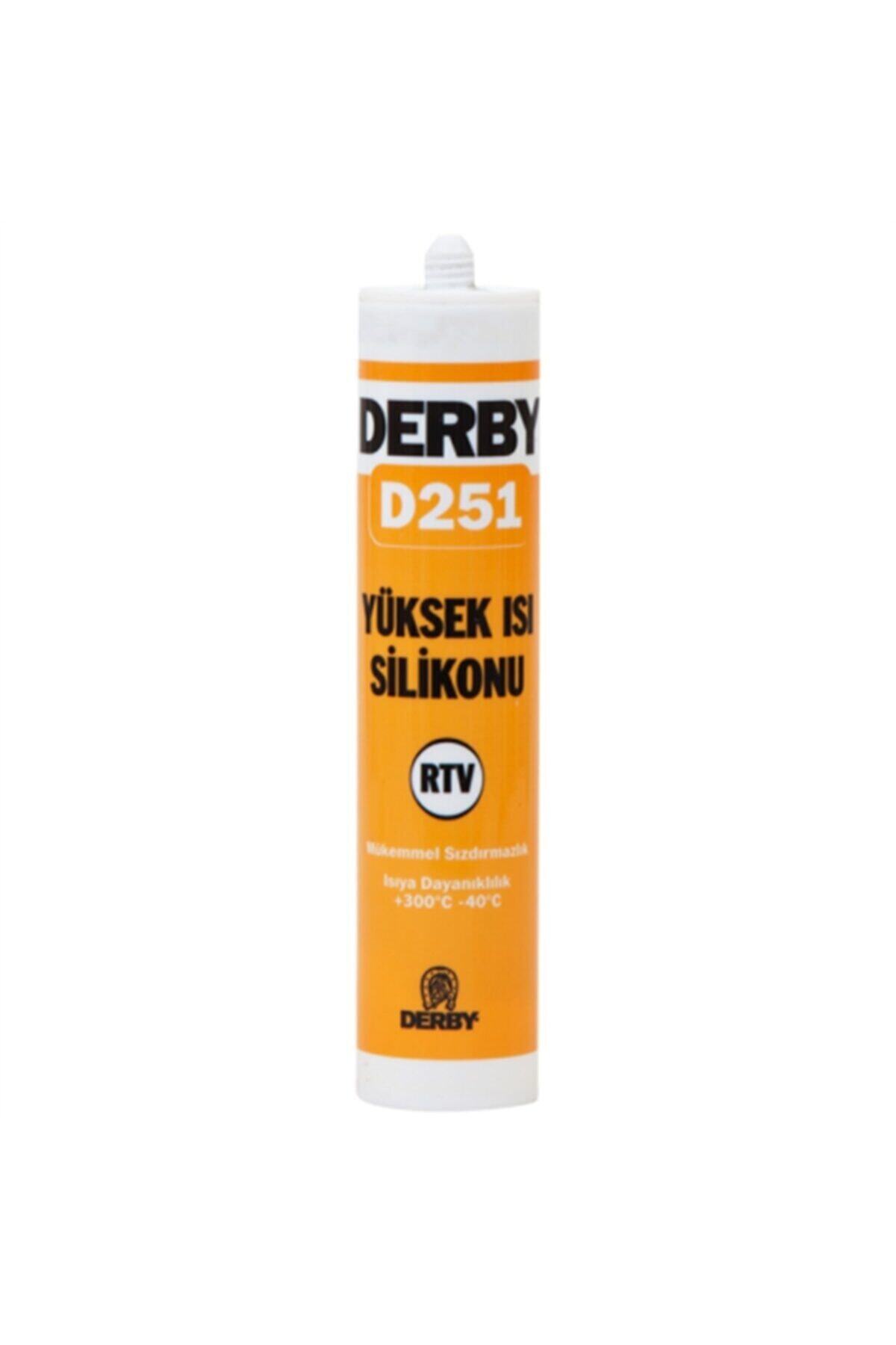 Derby D251 Yüksek Isı Silikonu