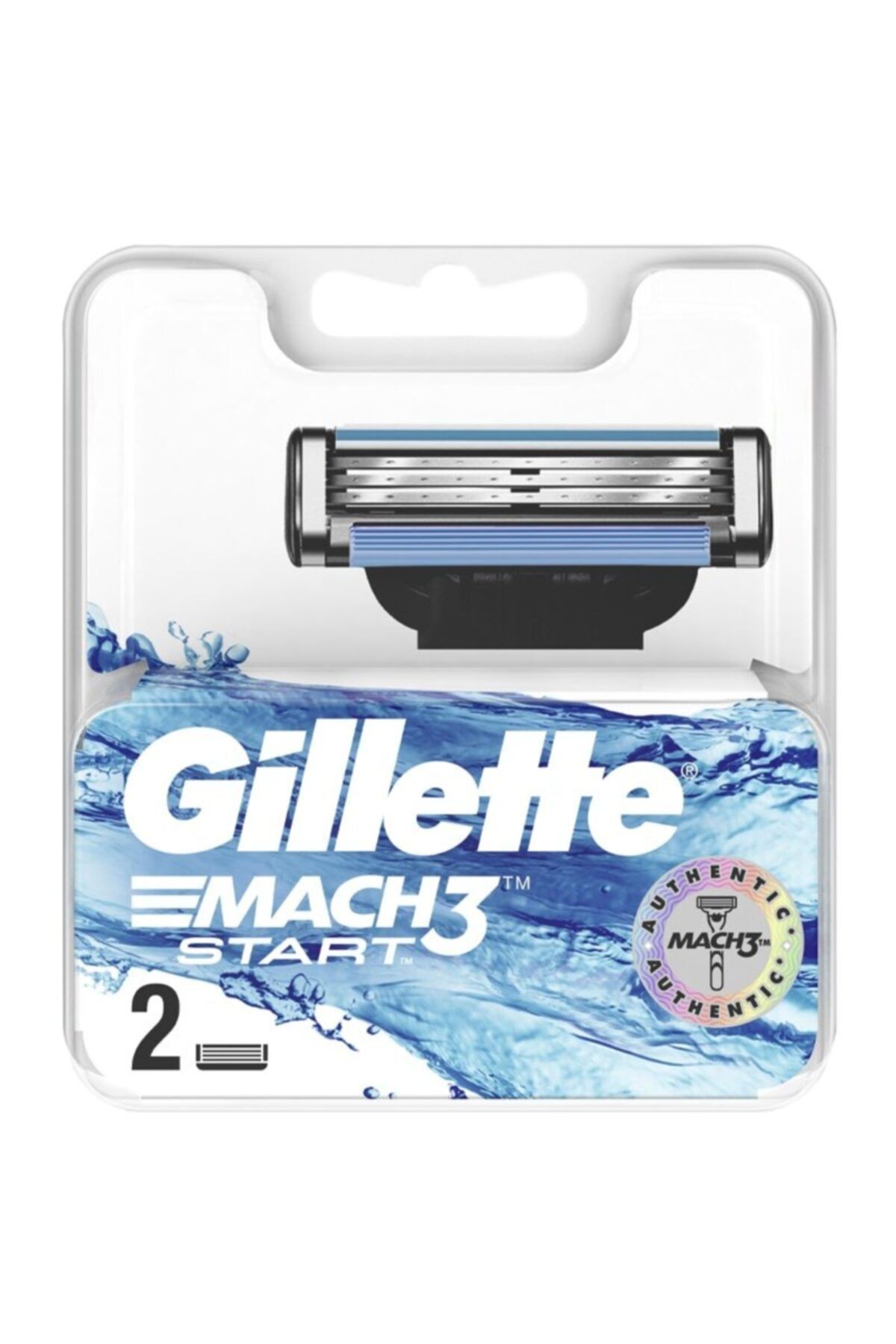 Gillette Mach3 Start Yedek Tıraş Bıçağı 2'li