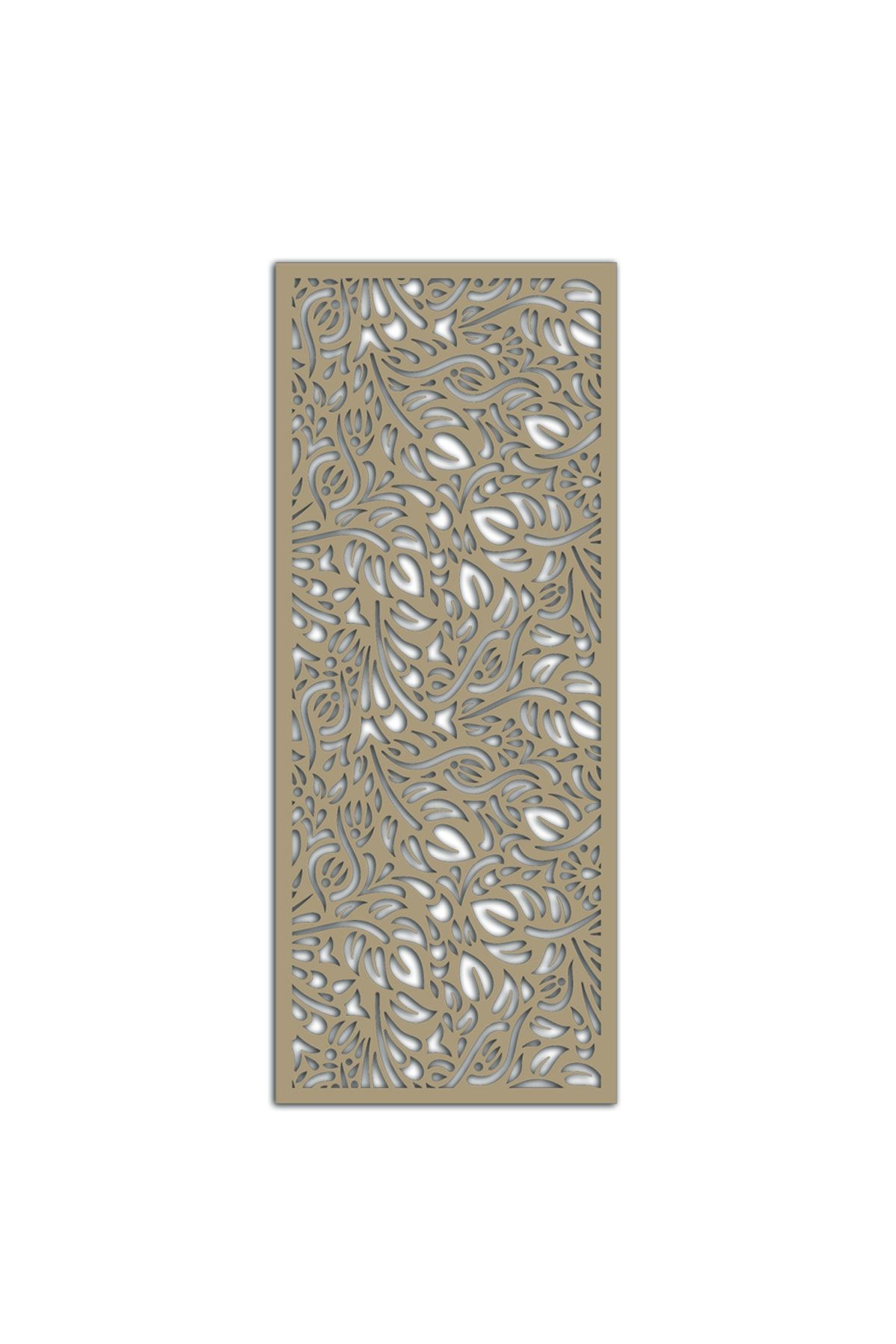 Liar Dekor Liar Ahşap Seperatör (Paravan) - KSP-75 - (18 mm) - (60 cm x 160 cm) - (Ham)