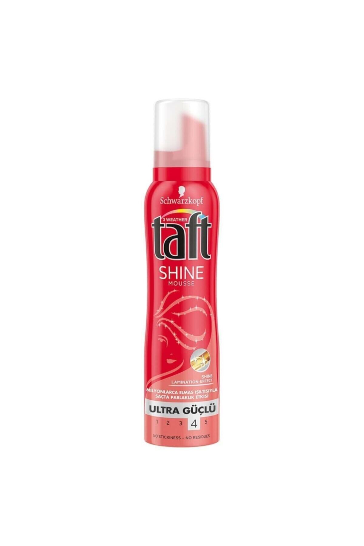 Taft 10 Karat Glanz Köpük Saç Spreyi 150 ml