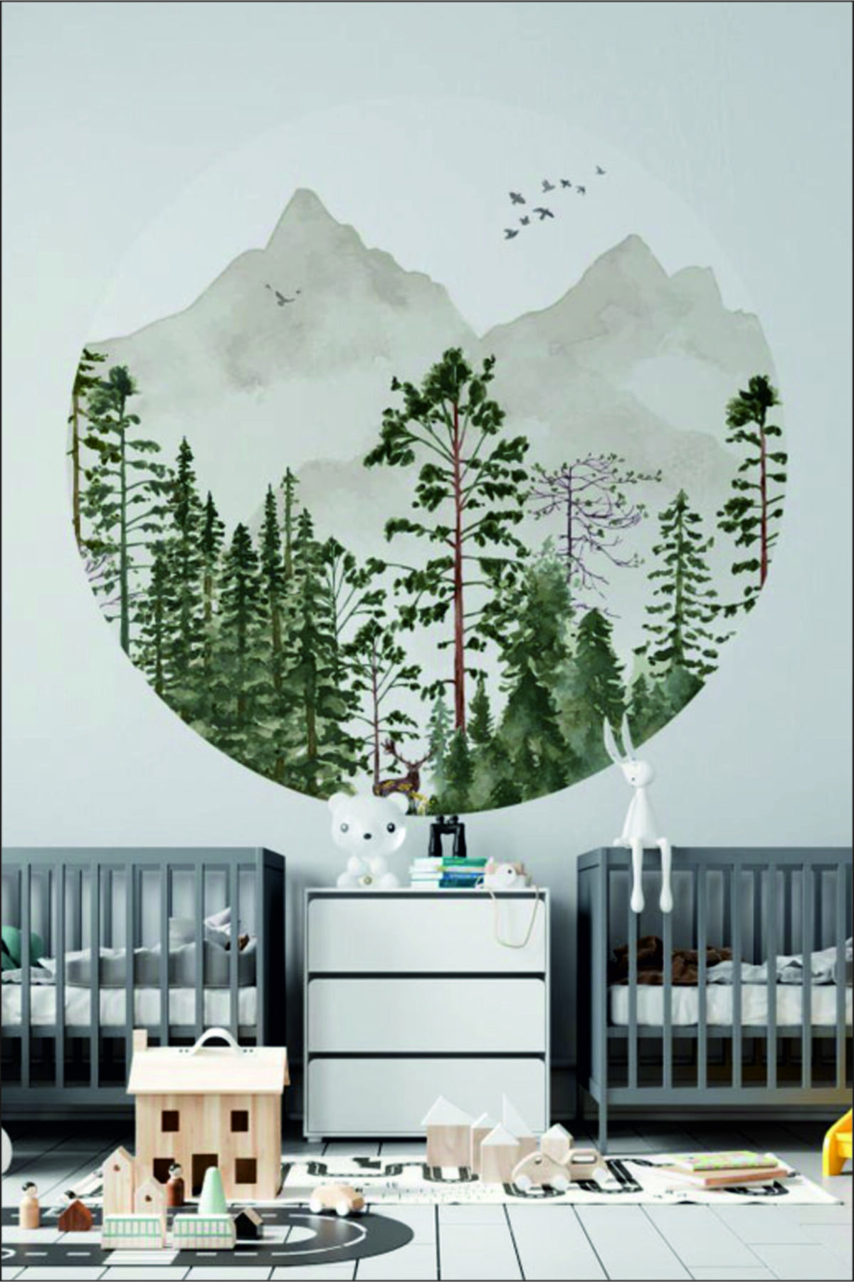 Lavien Orman Duvar Stickerı