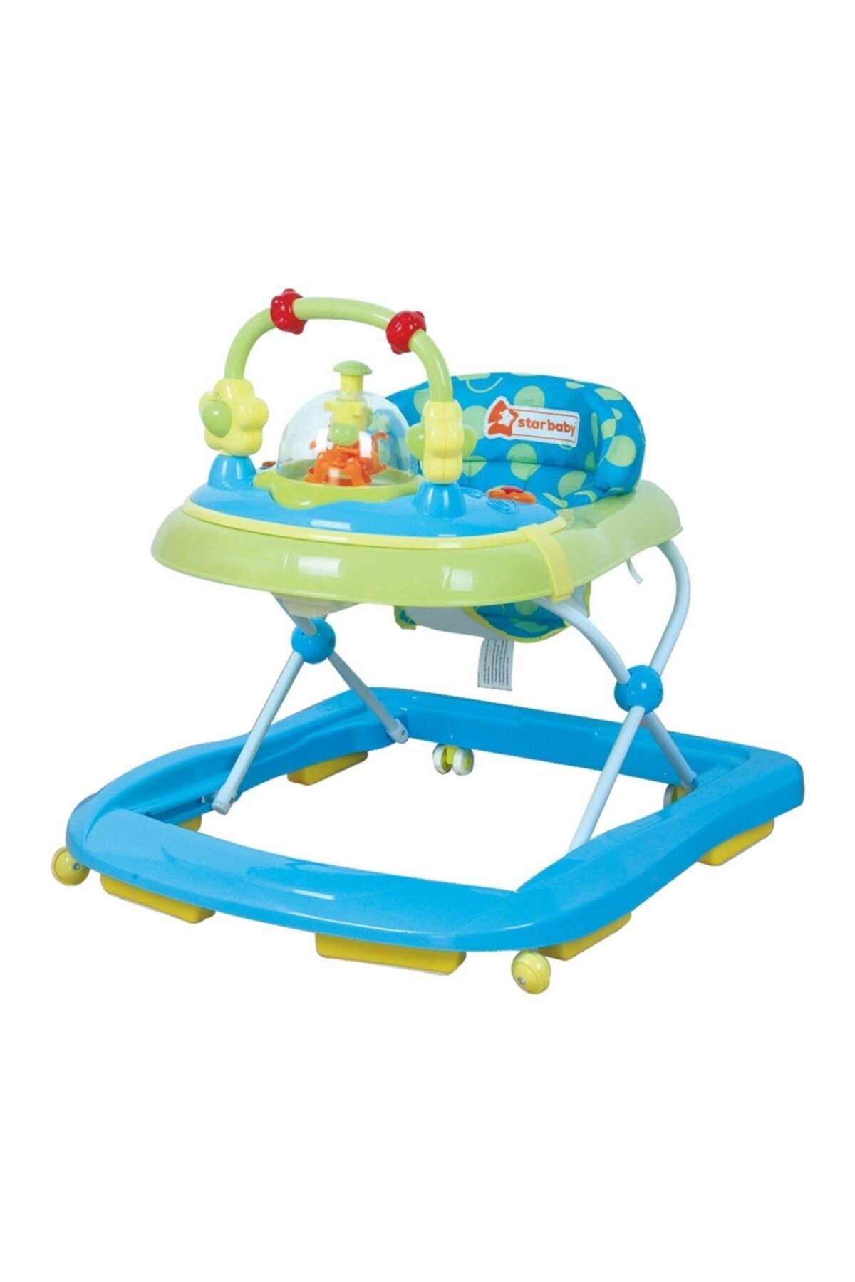 Star Baby Unisex Bebek Mavi Yürüteç 306