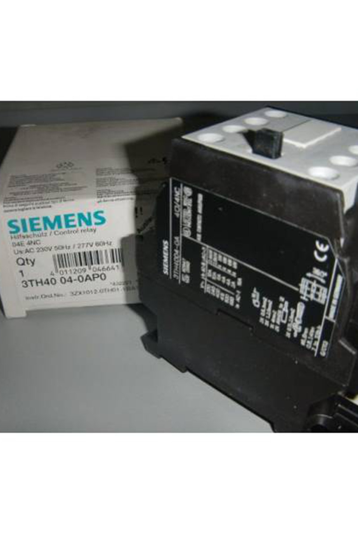 Siemens 16a Yardımcı Kontaktör 230vac 4nc