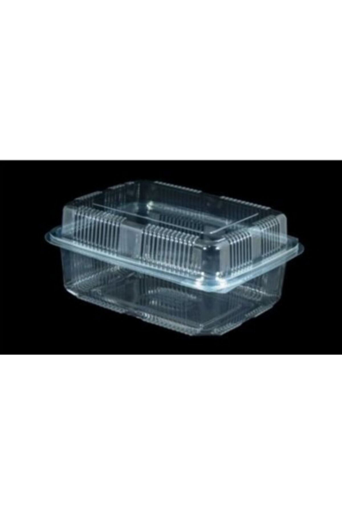 SARAY AMBALAJ Plastik Bombeli Sızdırmaz Kap 750cc (100 Adet)