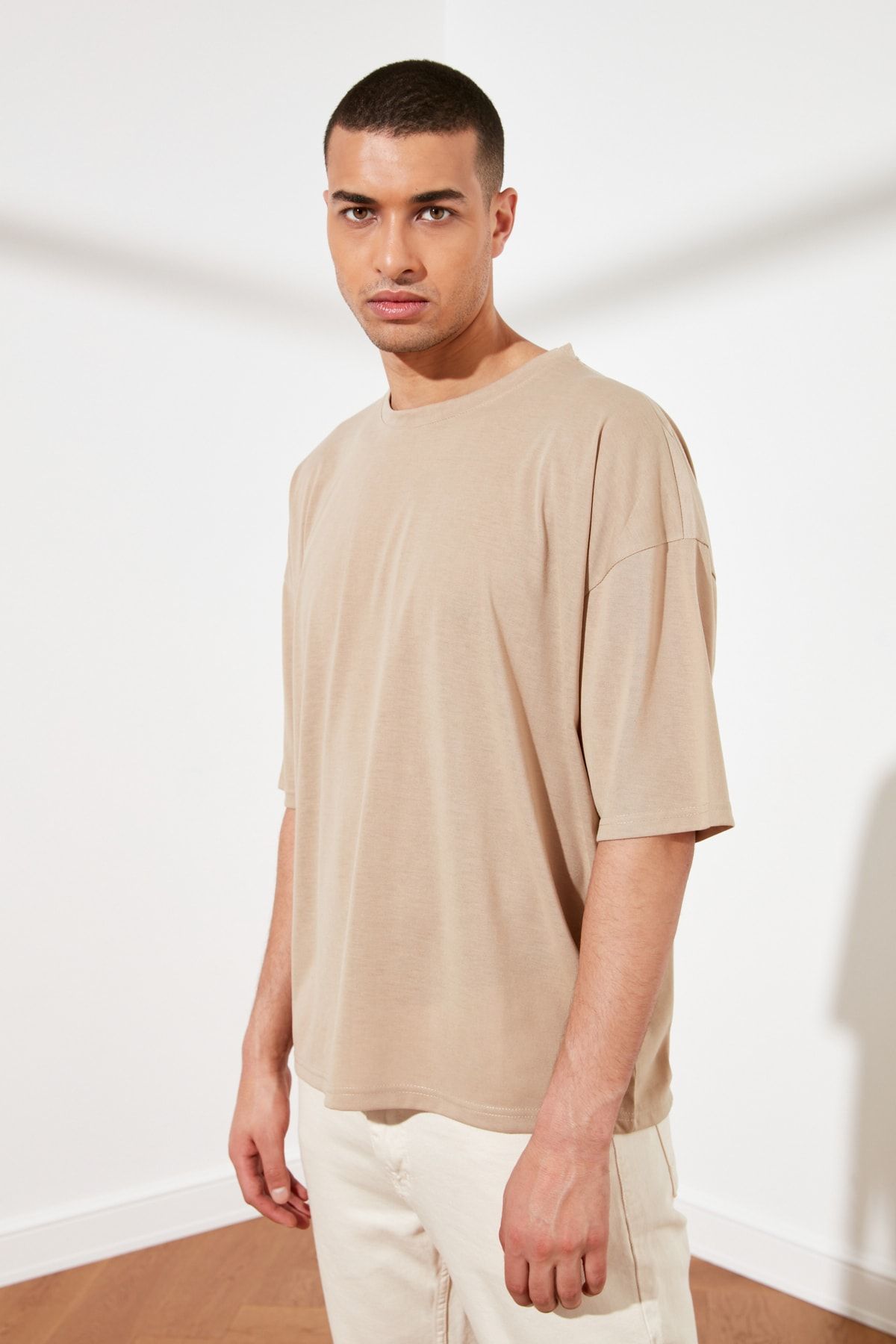 trendyol man tisort erkek oversize bisiklet yaka t shirt fiyati trendyol