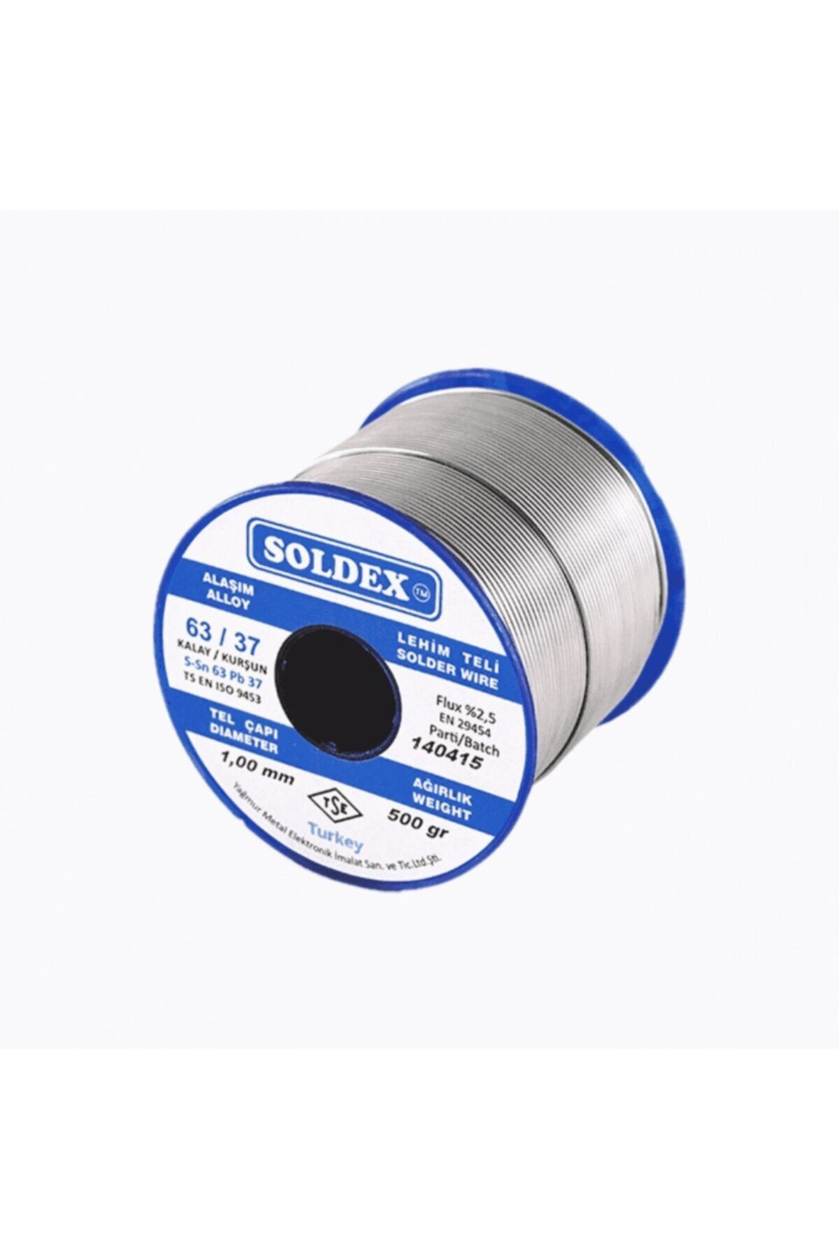 Soldex 63-37 500 gr 1 mm Lehim Teli