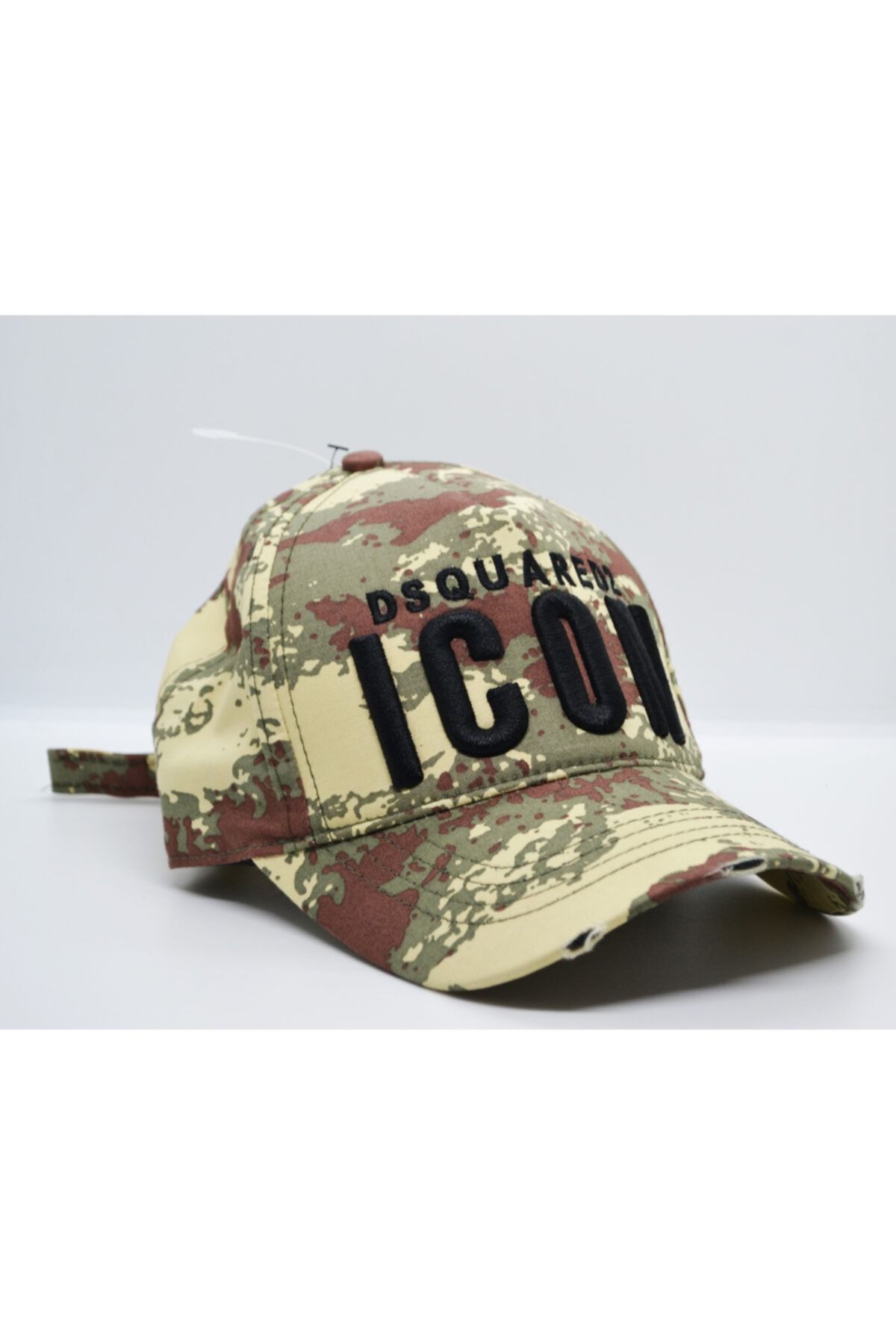Icon Unisex Kamuflaj Desenli Şapka