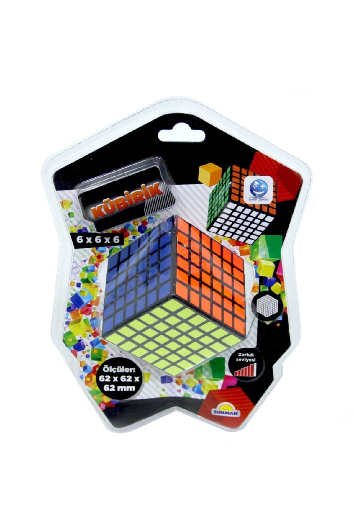 sunman oyuncak Smile Games Kübirik Zeka Küpü 6x6x6