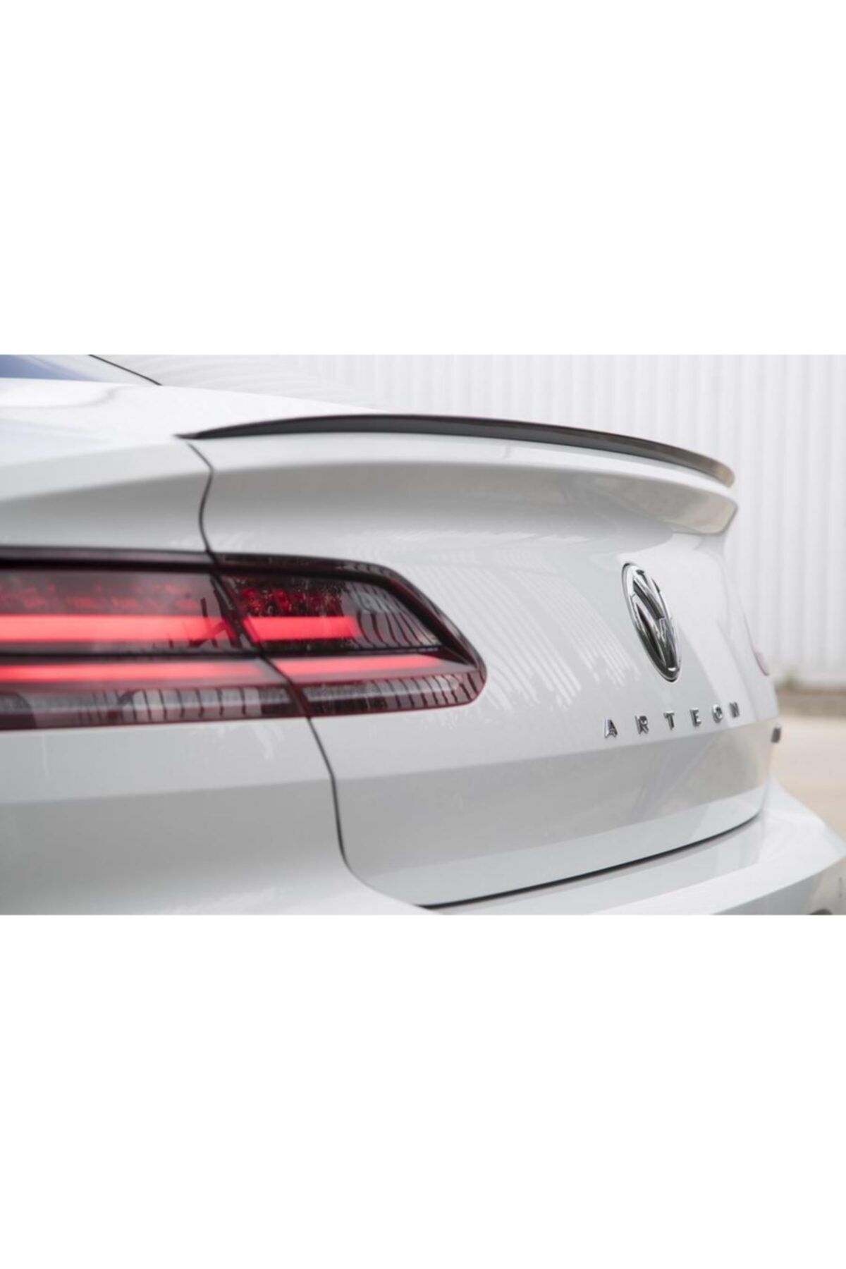ctk Vw Arteon Spoiler Spoyler Bagaj Üstü 2018  2020 Parlak Siyah Boyalı