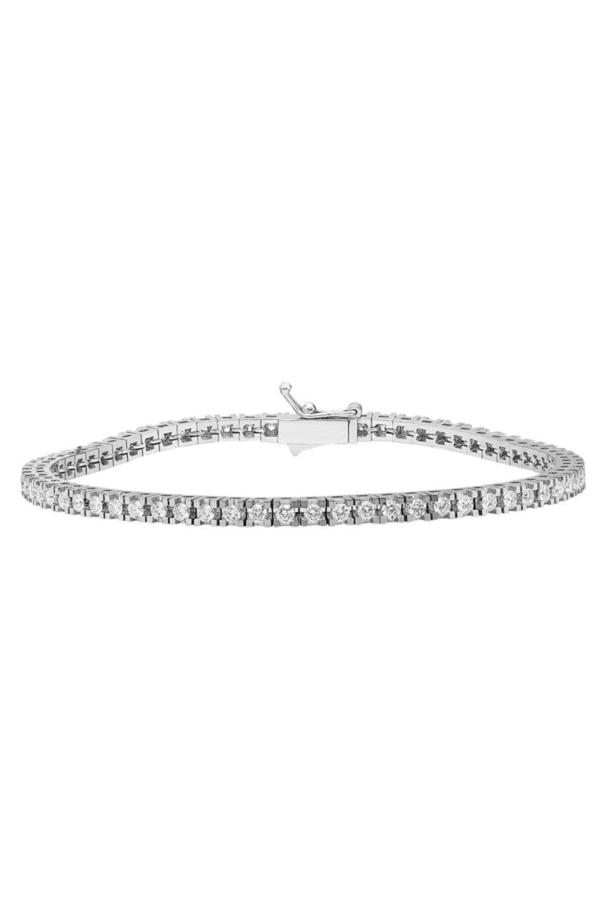 Vav Pırlanta 3,92 Ct 18 Ayar Pırlanta Bileklik