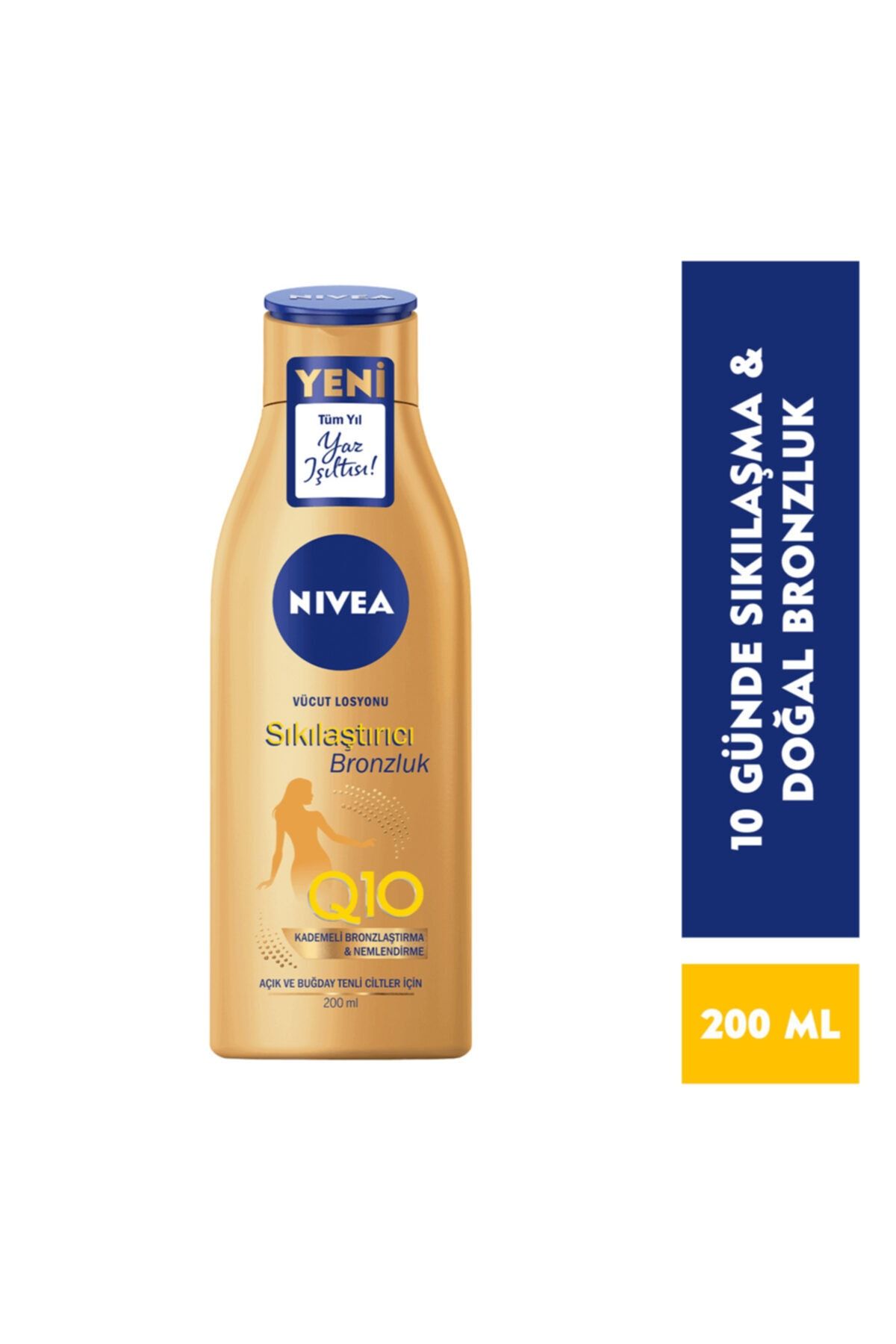 Nivea Q10 Sıkılaştırıcı Ve Bronzlaştırıcı Losyon 200 Ml