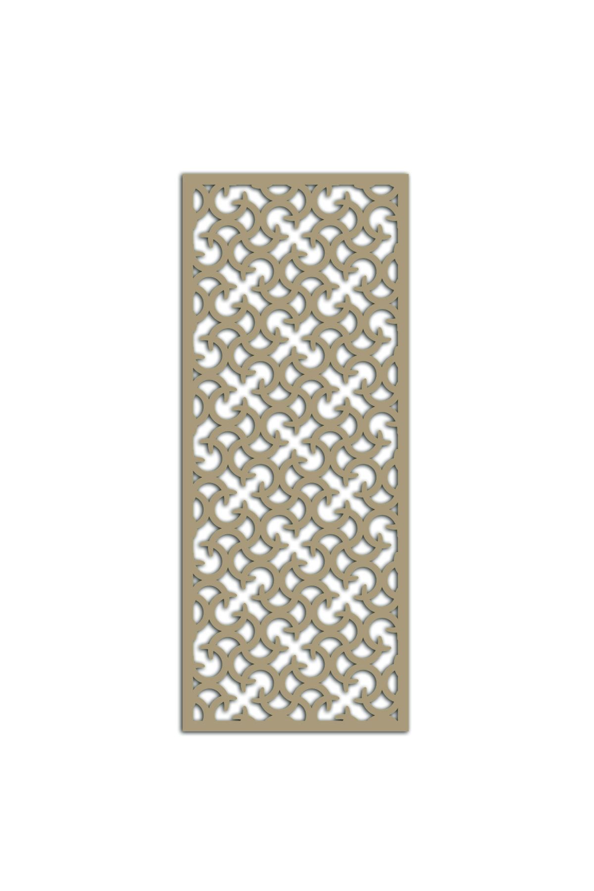 Liar Dekor Liar Ahşap Seperatör (Paravan) - KSP-54 - (10 mm) - (69 cm x 139 cm) - (Ham)