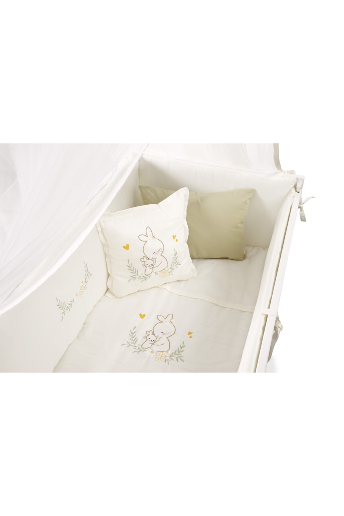 EGEBABY Ege Baby (60*120) Motherliness Uyku Seti (KREM) (SADECE UYKU SETİDİR)