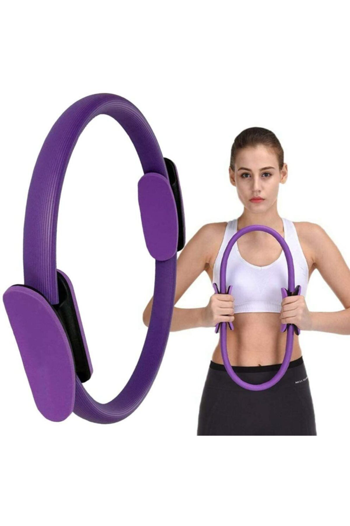 Gymo Yoga Pilates Egzersiz Çemberi 38 cm Mor
