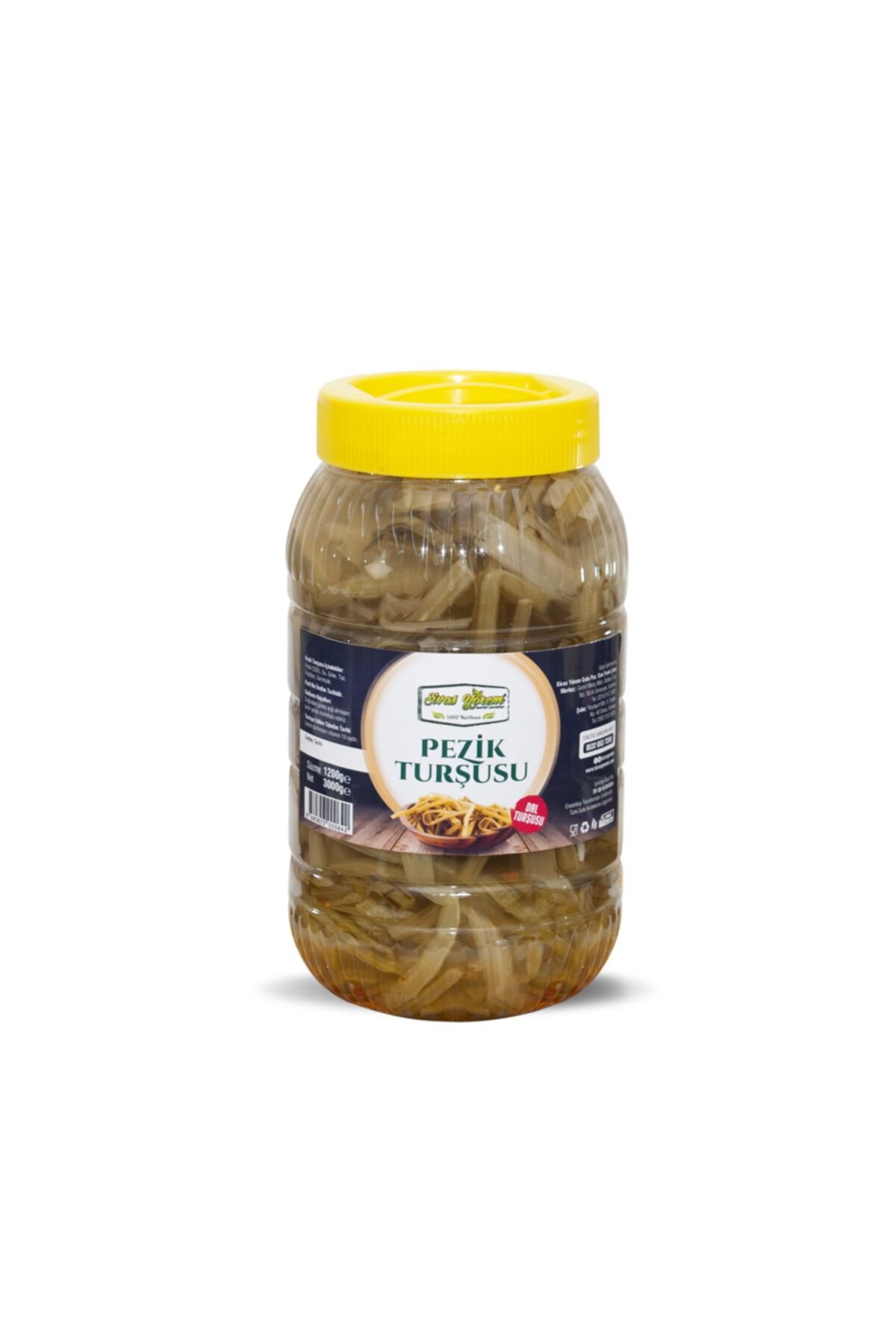 Sivas Yörem Pezik Turşusu 3kg