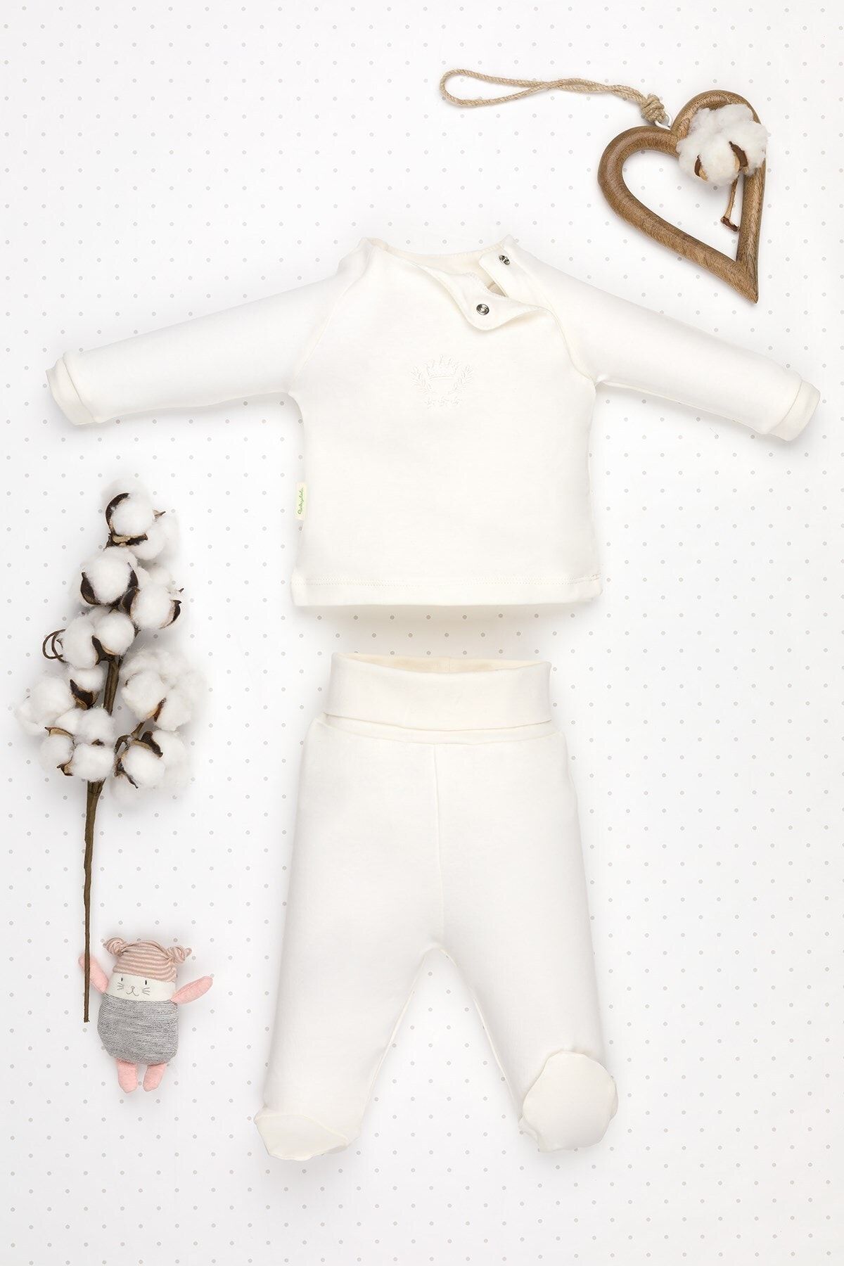 Babydola Organik Bebek 2'li Takım