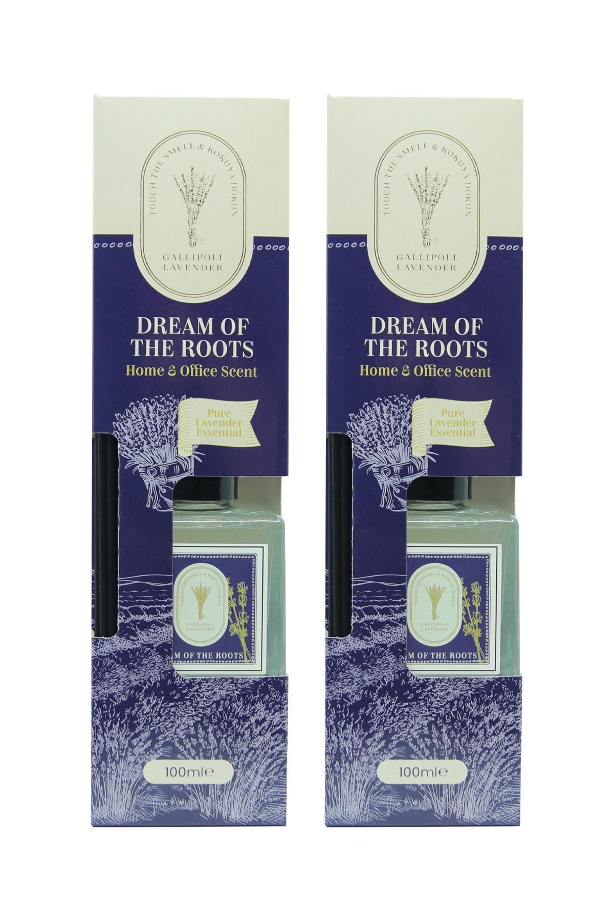 Gallipoli Lavender Doğal Bambu Çubuklu Oda Koku 100 ml 2 Adet