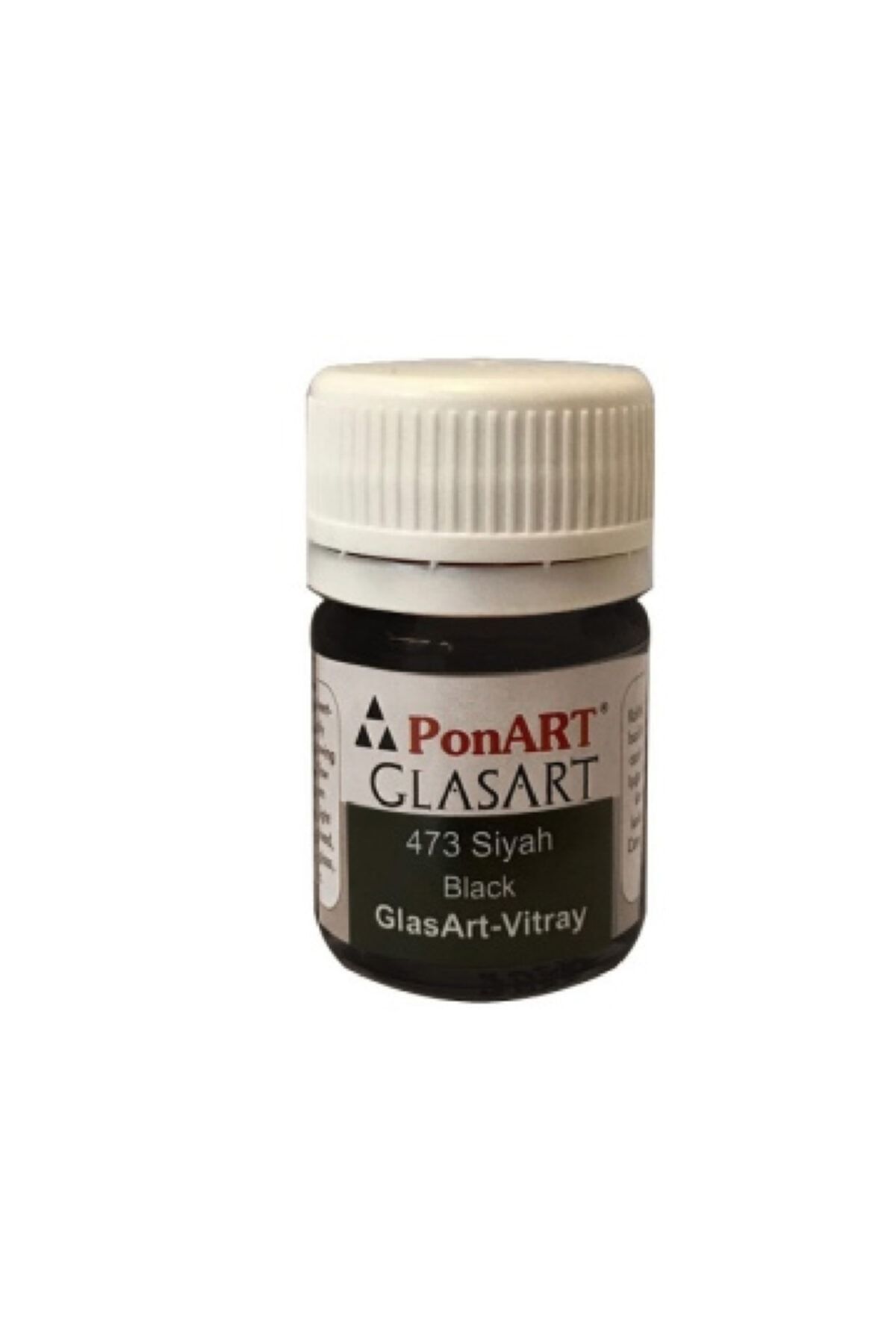 Ponart Glasart 20 Ml. Siyah 73 Vitray Boyası