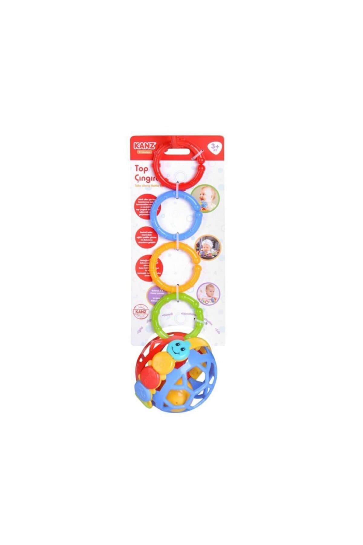 Kanz Halkalı Top Çıngırak