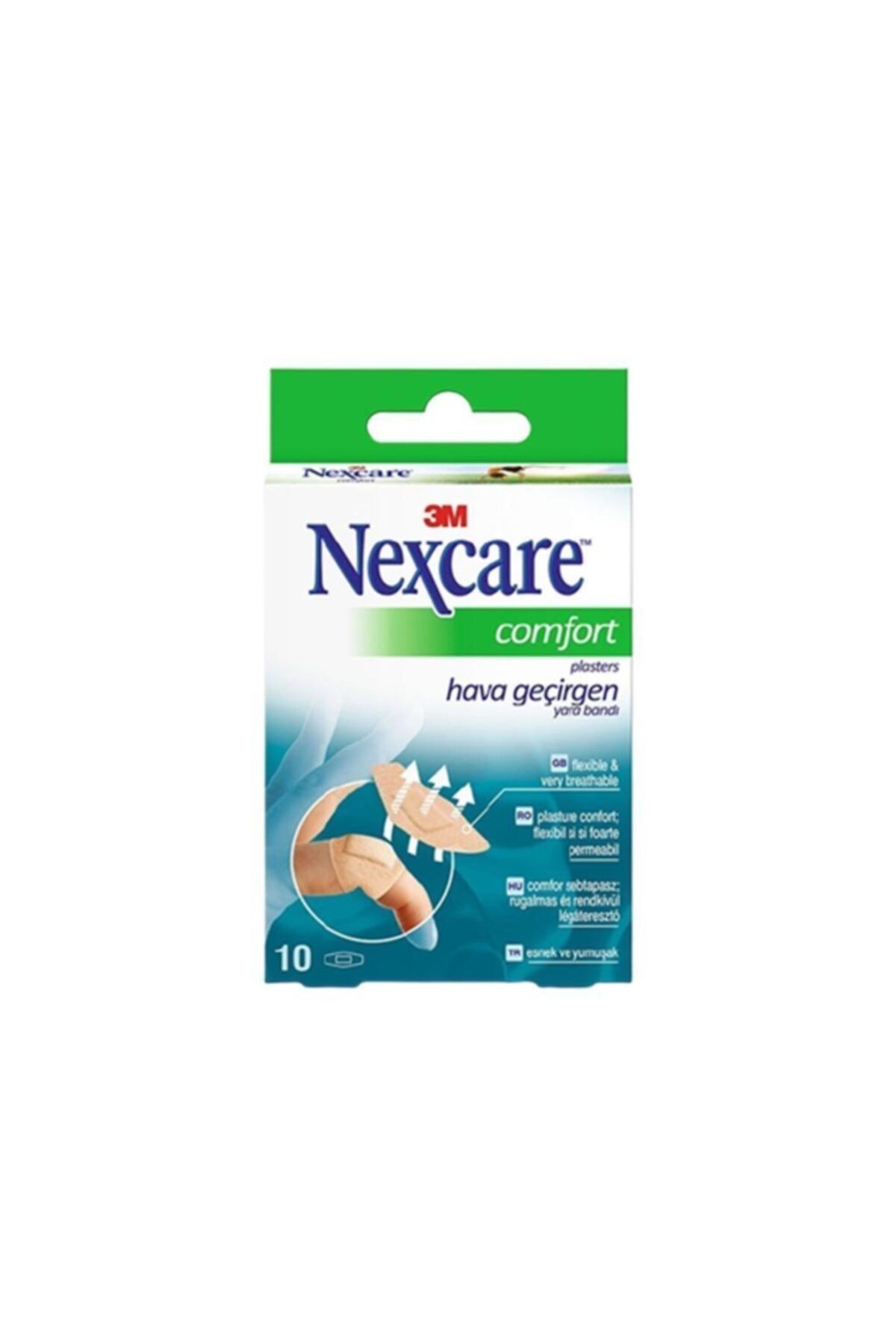 Nexcare 3m Comfort 10lu Hava Geçirgen Yara Bandı