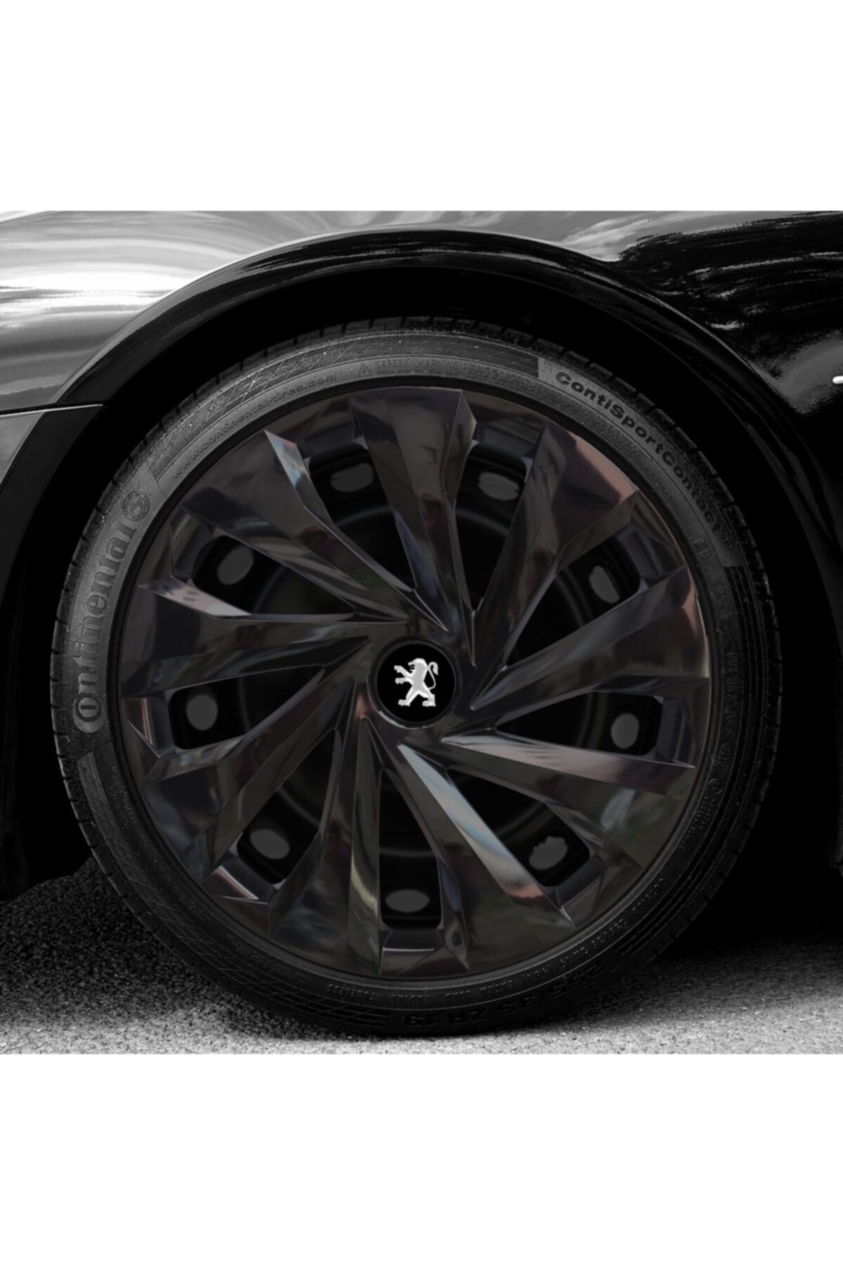 Avsaroto Peugeot 206 14 İnç Pianoblack 4lü Set Jant Kapağı