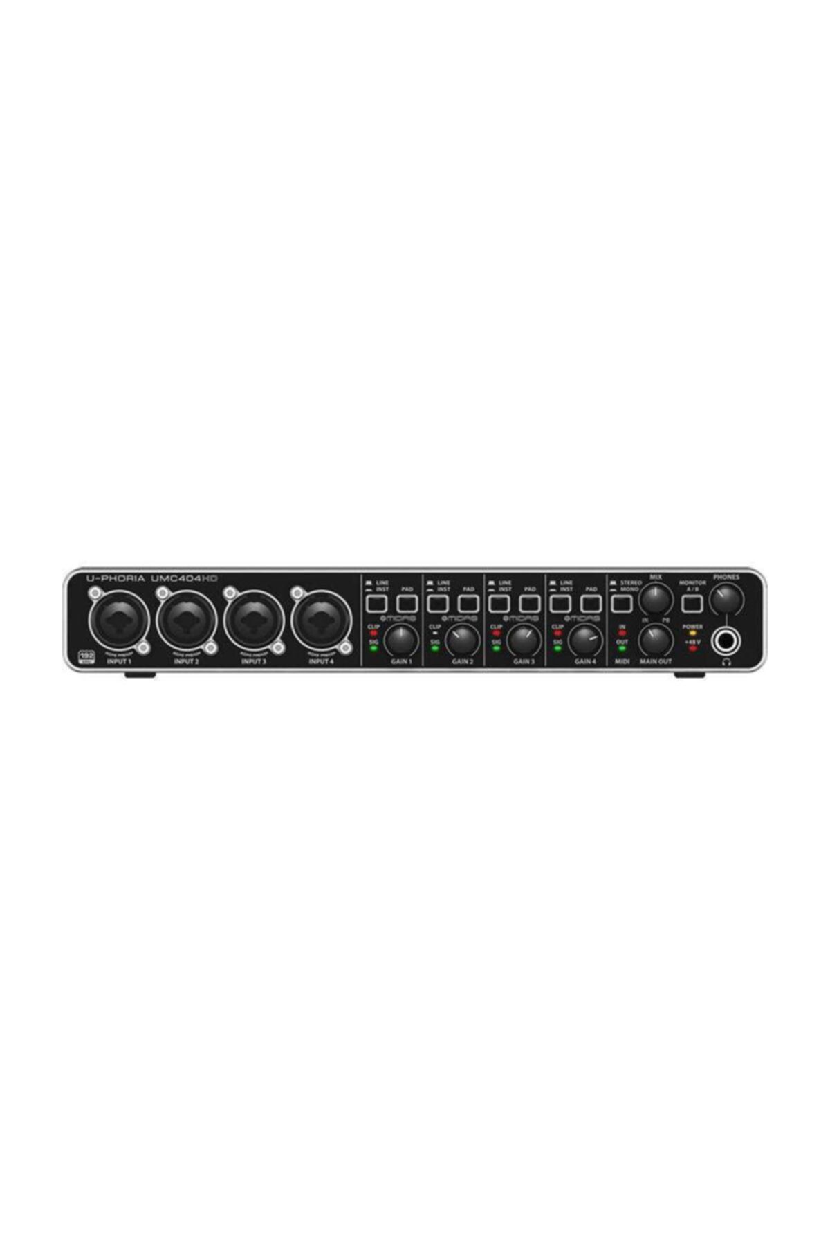 Behringer U-phoria Umc404hd Profesyonel Ses Kartı Usb