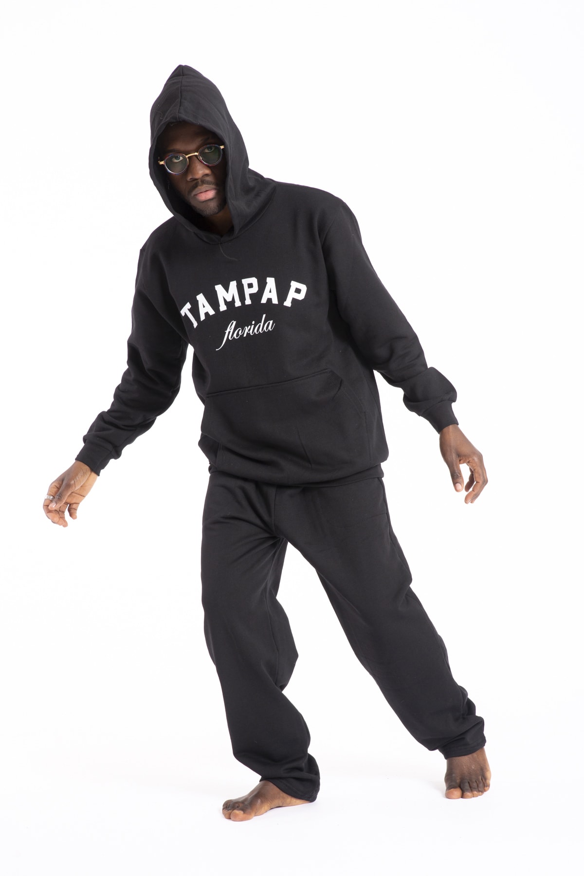 TAMPAP Baskılı Eşofman Takımı Kapşonlu Takım