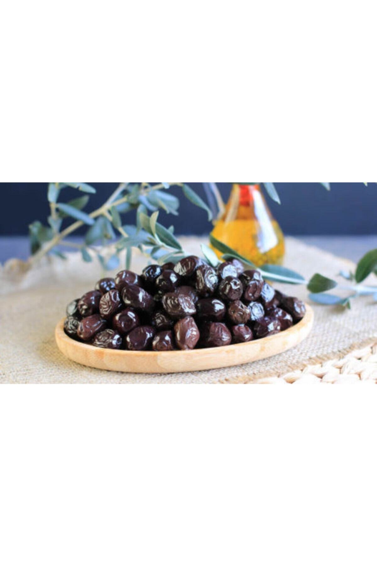 Canser Gemlik Siyah Yağlı Sele Zeytin (10 Kg) ( L )