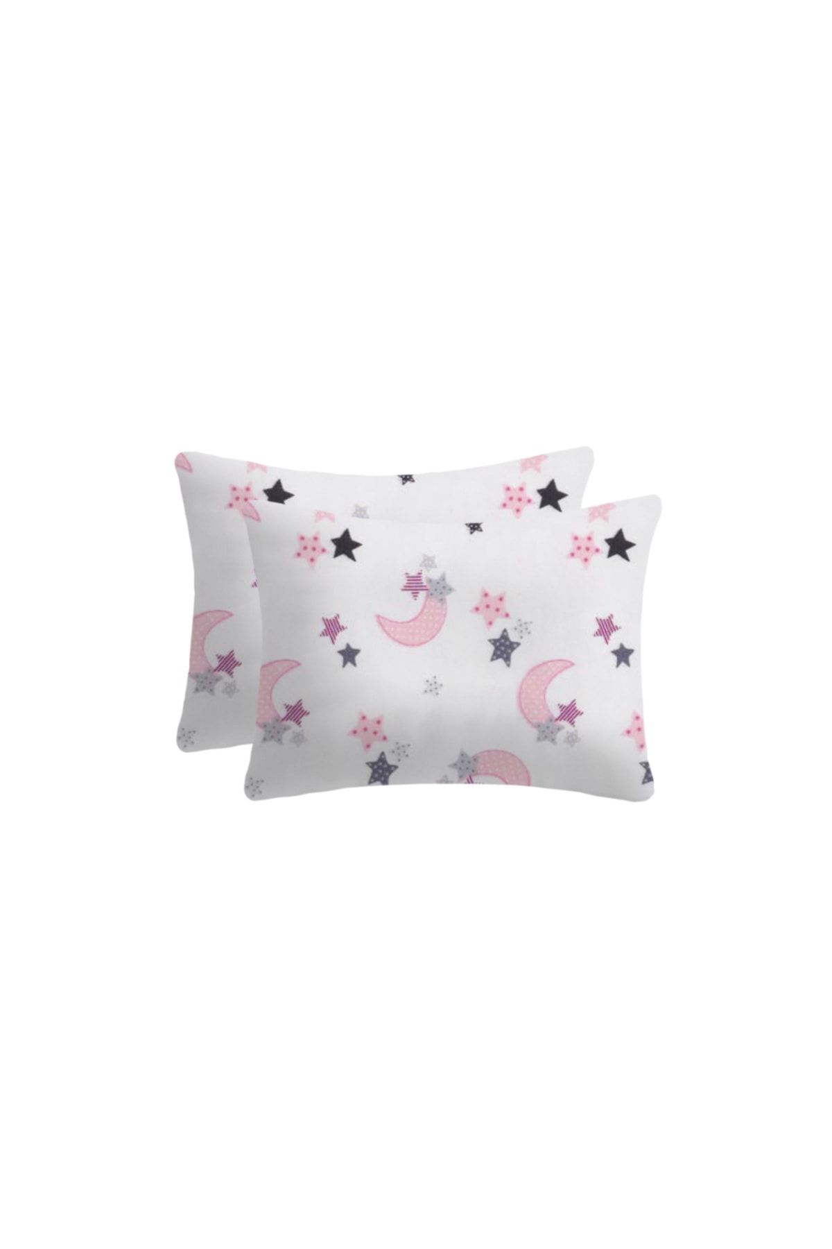 Lief Home %100 Pamuklu Flanel Kumaşından Fermuarlı Yastık Kılıfı | 50x70 ( 2 Adet )