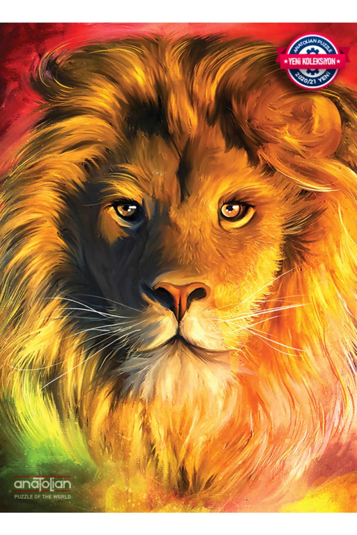 Anatolian Puzzle Anatolıan Puzzle 1000 Parça - Aslan - 1110