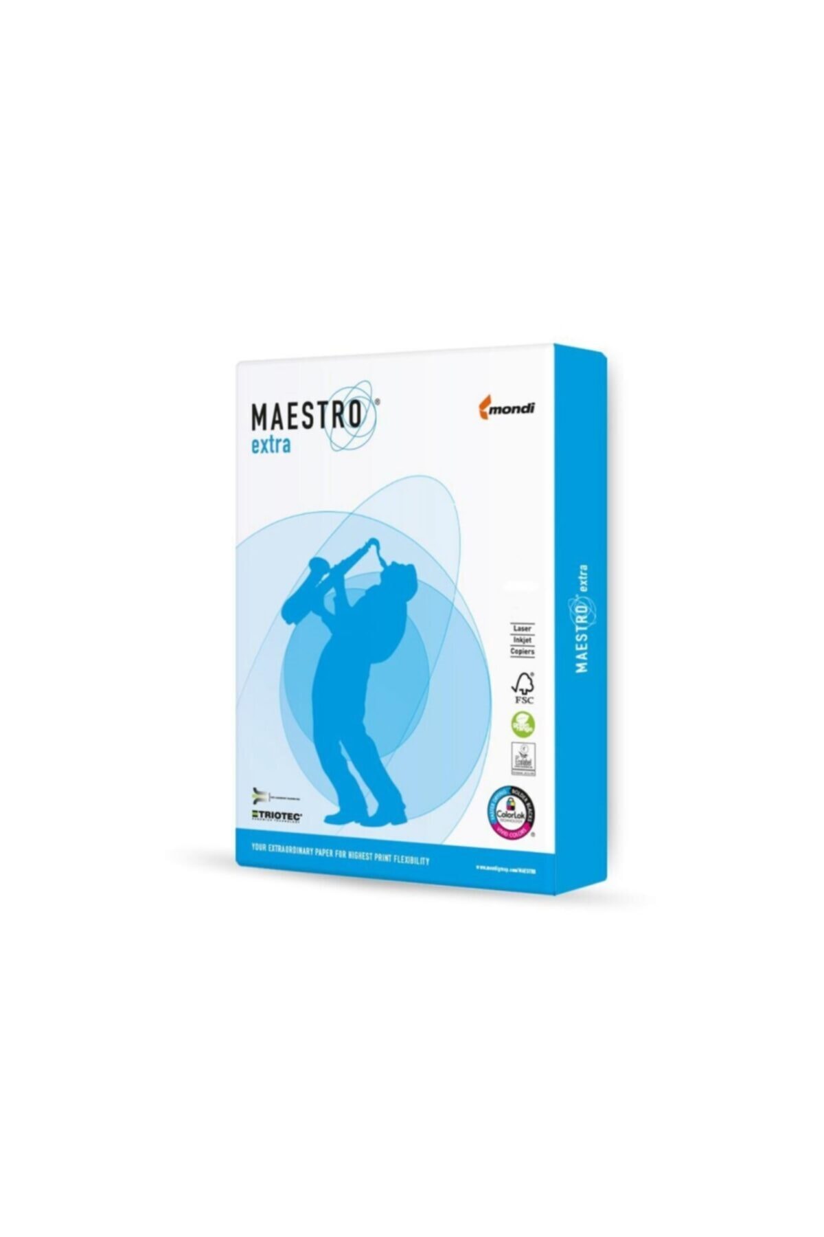 Maestro Mondi Extra A4 Gramajlı Fotokopi Kağıdı 200gr 1 Pk 250 Sf