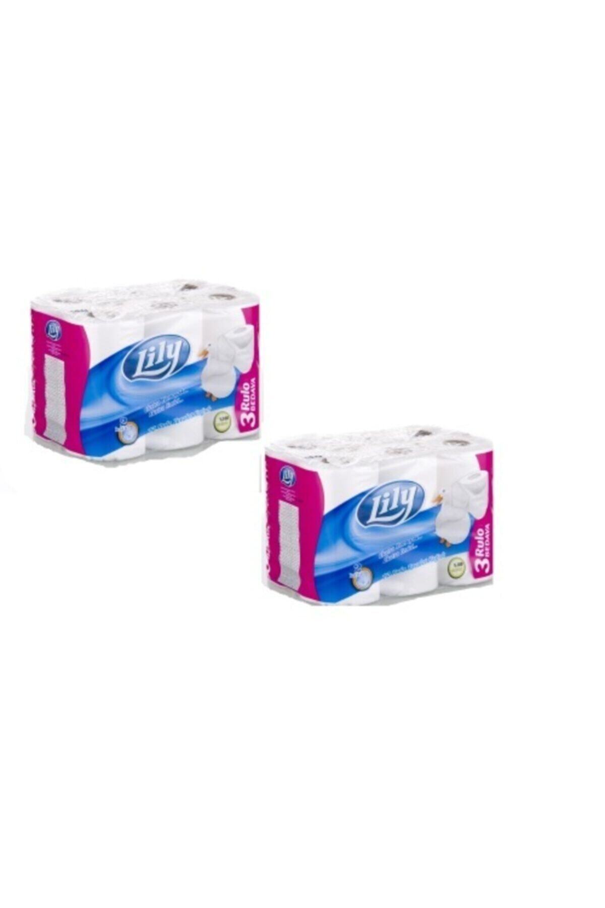 Viking Lily 12'li Tuvalet Kağıdı 12x2=24 Rulo