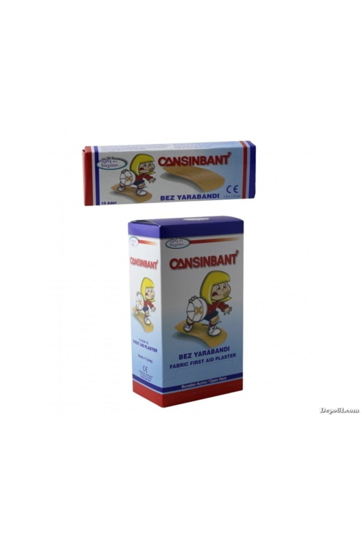 CANSIN BANT Yara Bandı 10x30 Adet