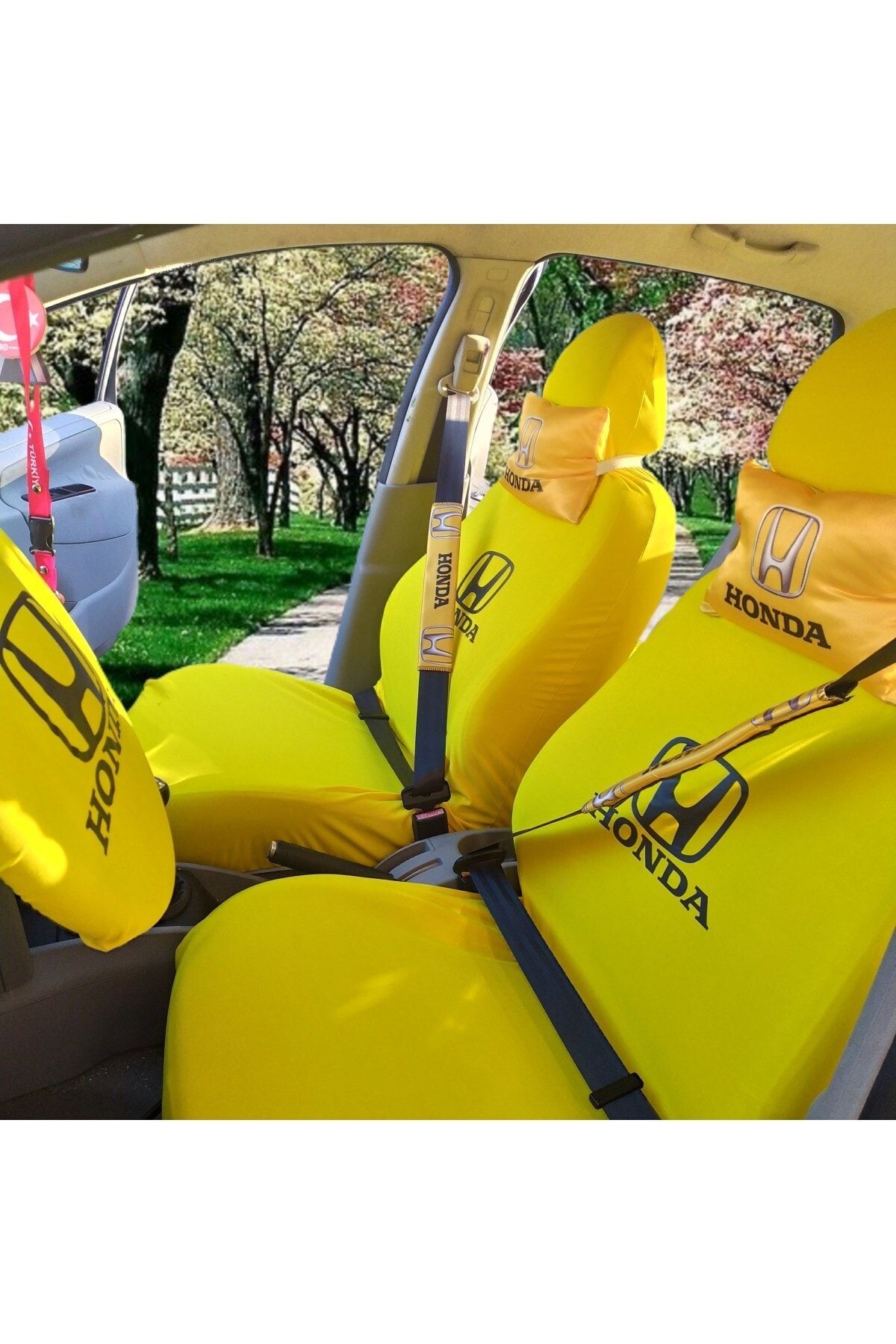 TUSBA MARKET Honda Sarı Servis Kılıfı Seti / 26 Parça