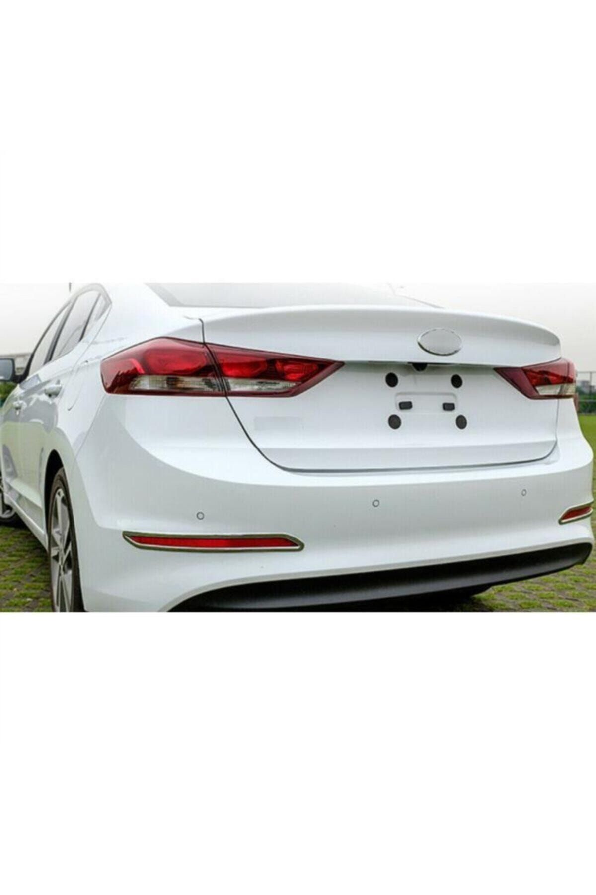 Hyundai Elantra Arka Sis Kaplaması Nikelaj (2016-2019)