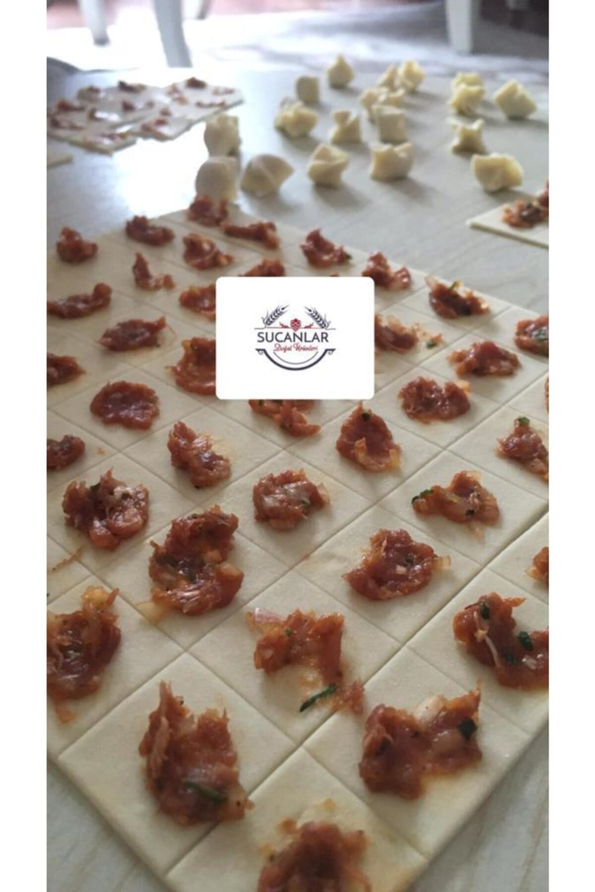 SUCANLAR ÜRÜNLERİ Ev Yapımı Mantı 1kg