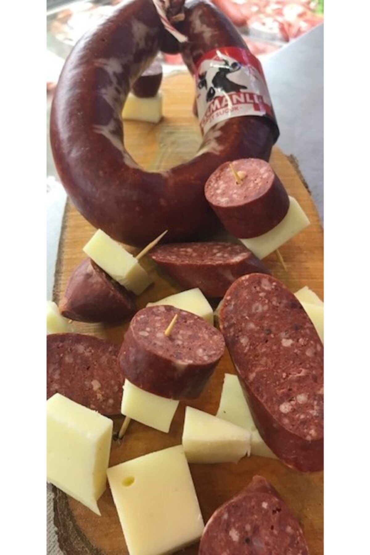 OSMANLI ET Ve Et Ürünleri Sucukları Acılı Kangal Sucuk%100 Dana Eti 200 gr