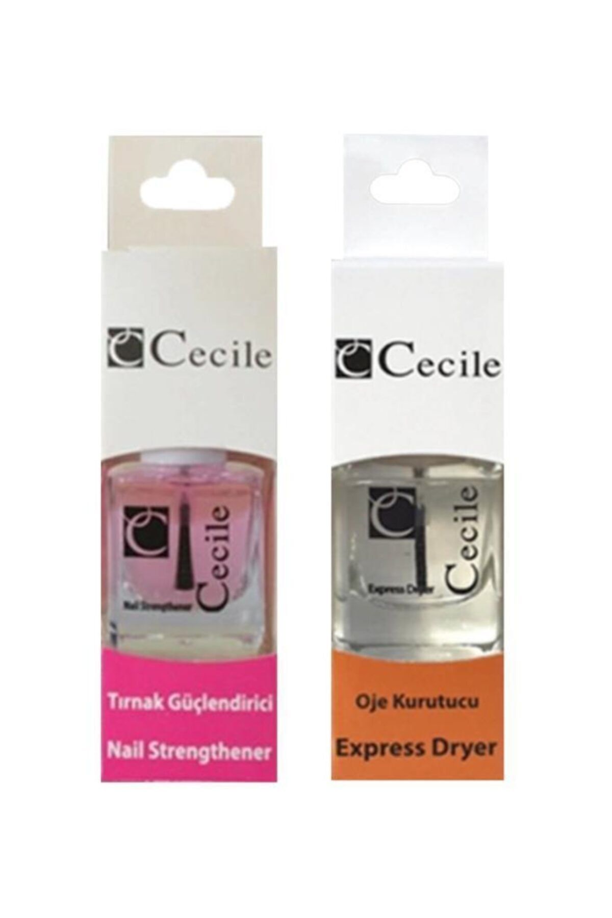 Cecile Nail Strengthener + Expres Dryer Oje Kurutucu