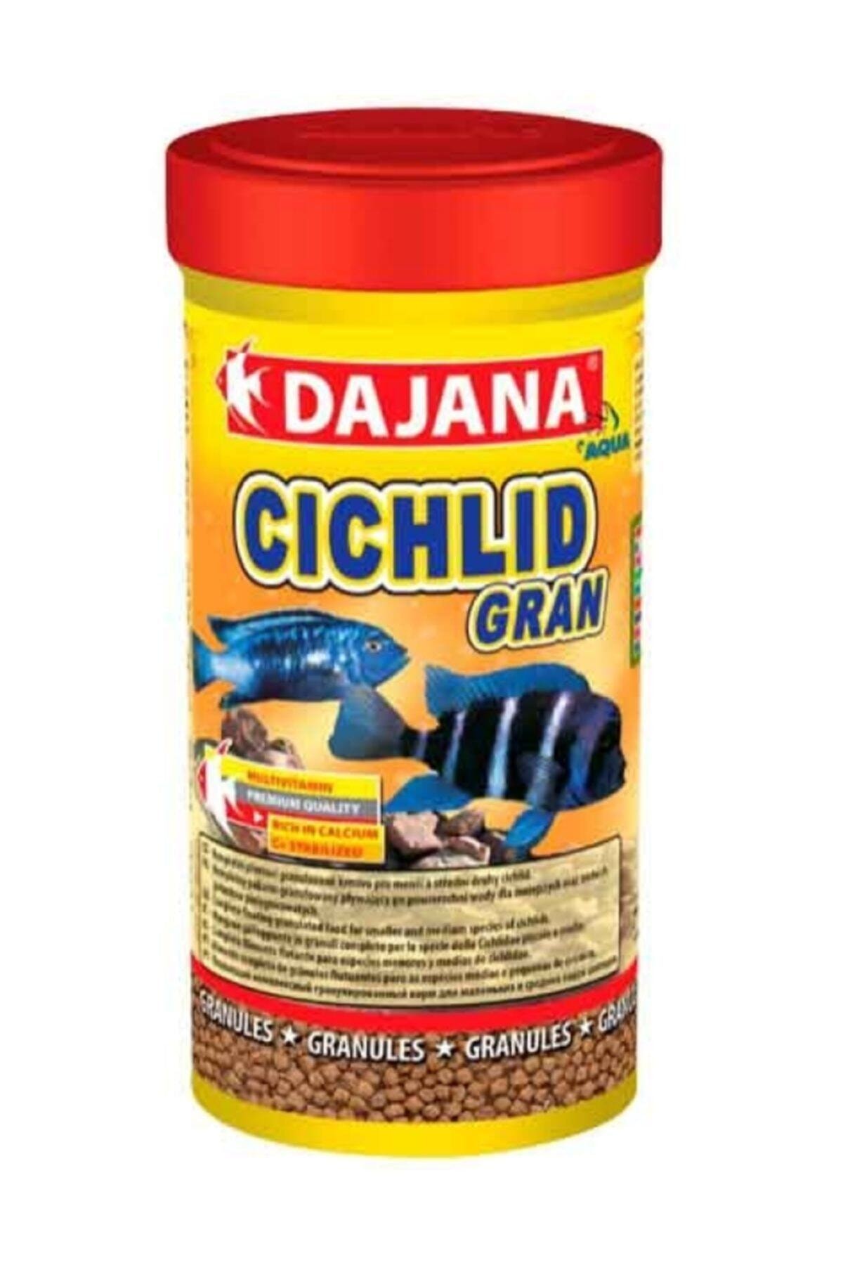 No Label Dajana Ciklet Balığı Yemi Cichlid Gran 250ml 120gr