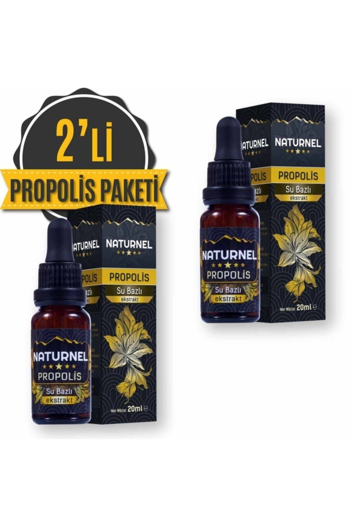 NATURNEL 2’li Paketi Propolis Su Bazlı Ekstraktı Damla 2 X 20ml