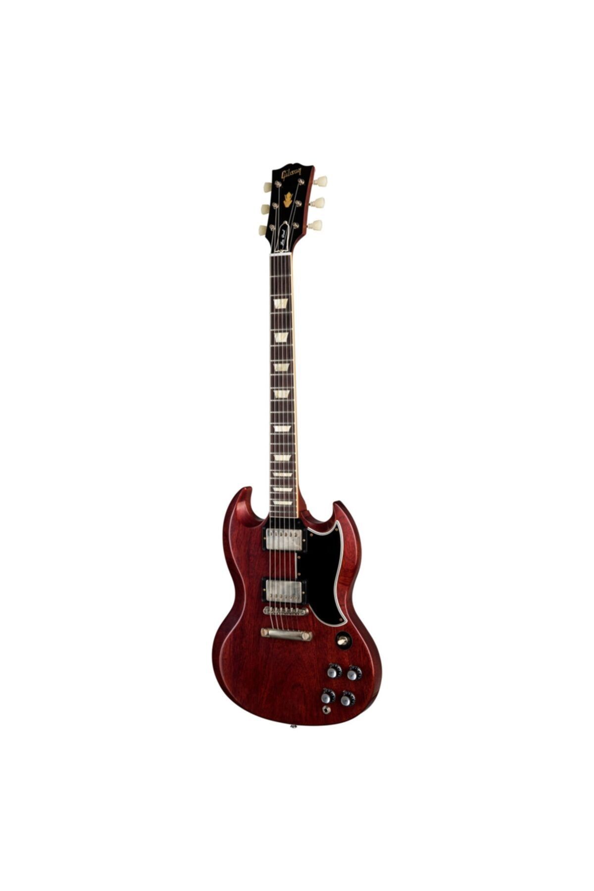 Gibson Custom 1961 Les Paul Sg Standard Reissue Vos Elektro Gitar (cherry Red)