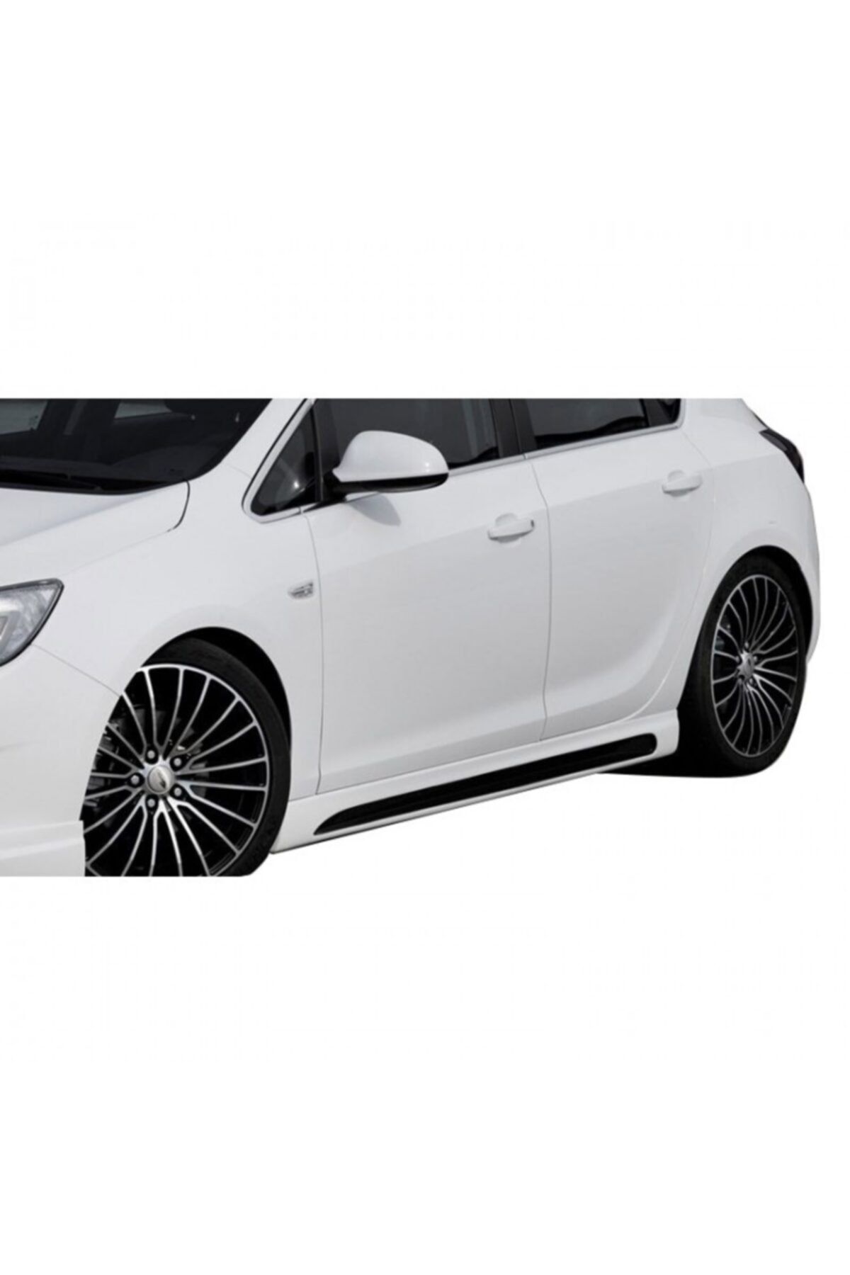 plastik body kit Opel Astra J Serisi (2011-2015) Hatchback Sedan Uyumlu Rieger Model Yan Marşpiyel Seti (plastik)