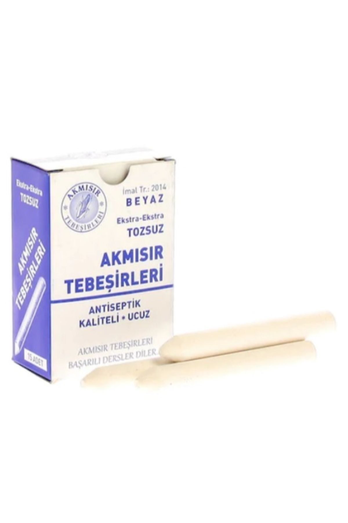 Akmısır Tebeşir 15 Li Beyaz 1 Kutu