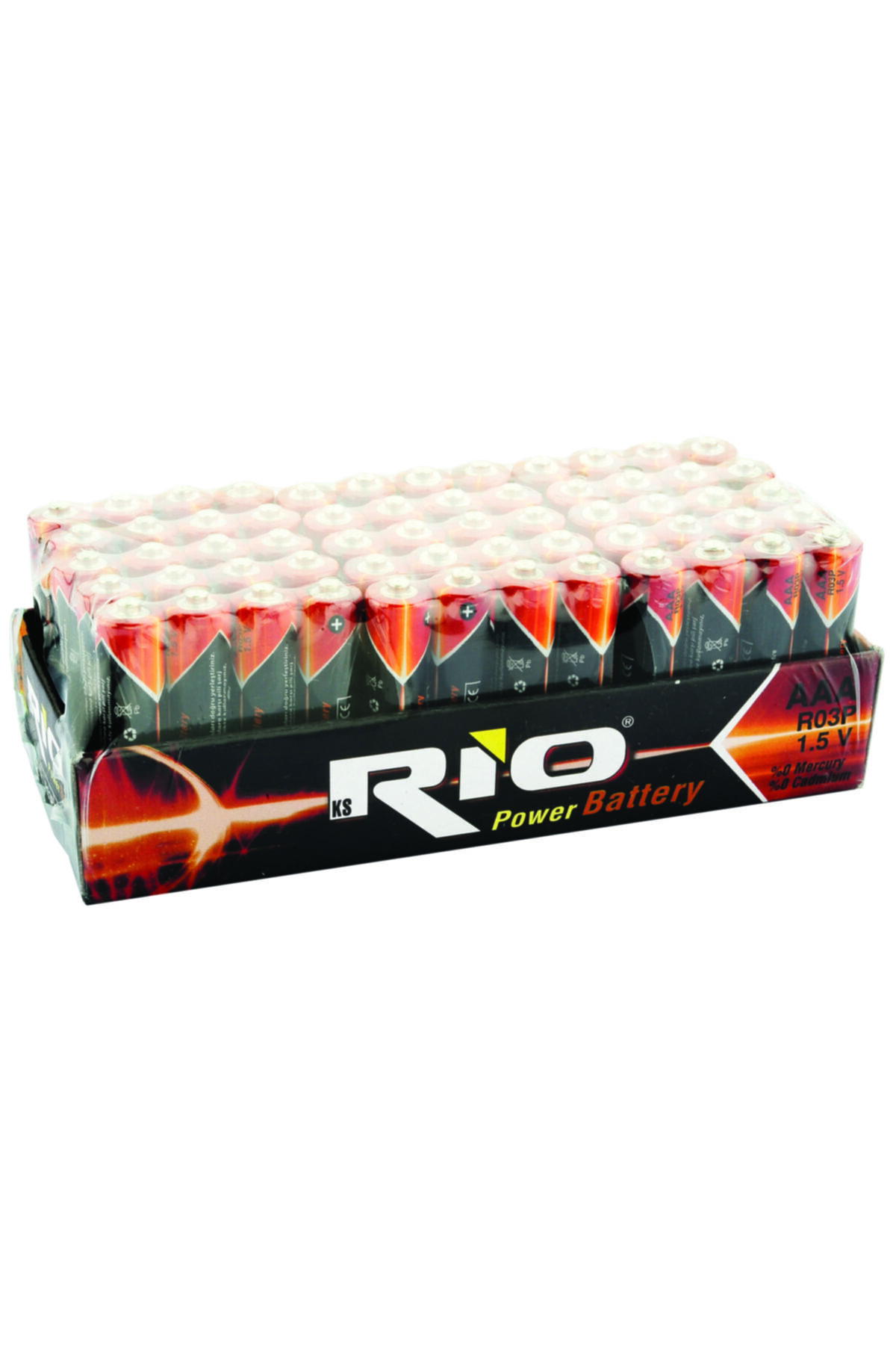 Rio Power Battery Rio Power Battey Ince Kalem Pil Aaa 60'lı
