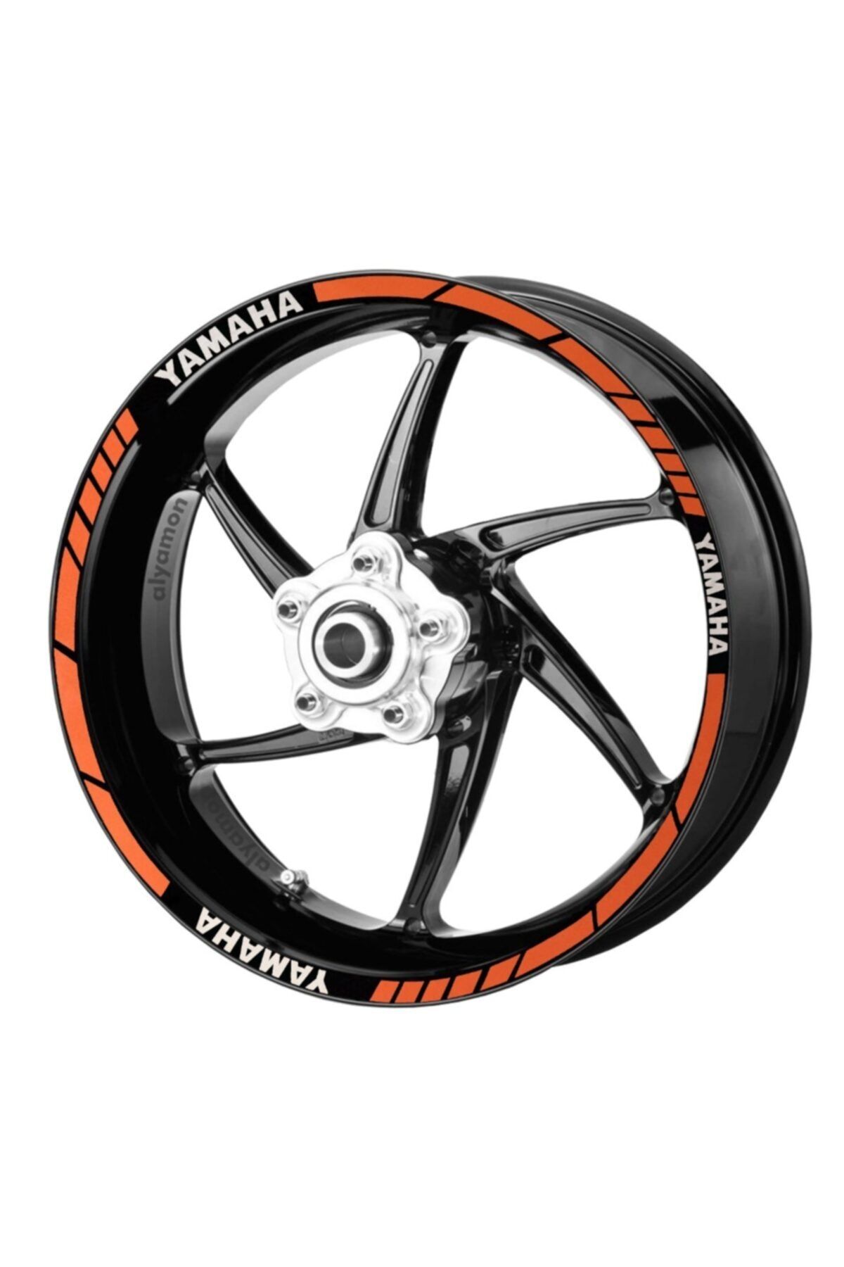 Deeb Turuncu Beyaz Model X Yamaha Jant Şeridi
