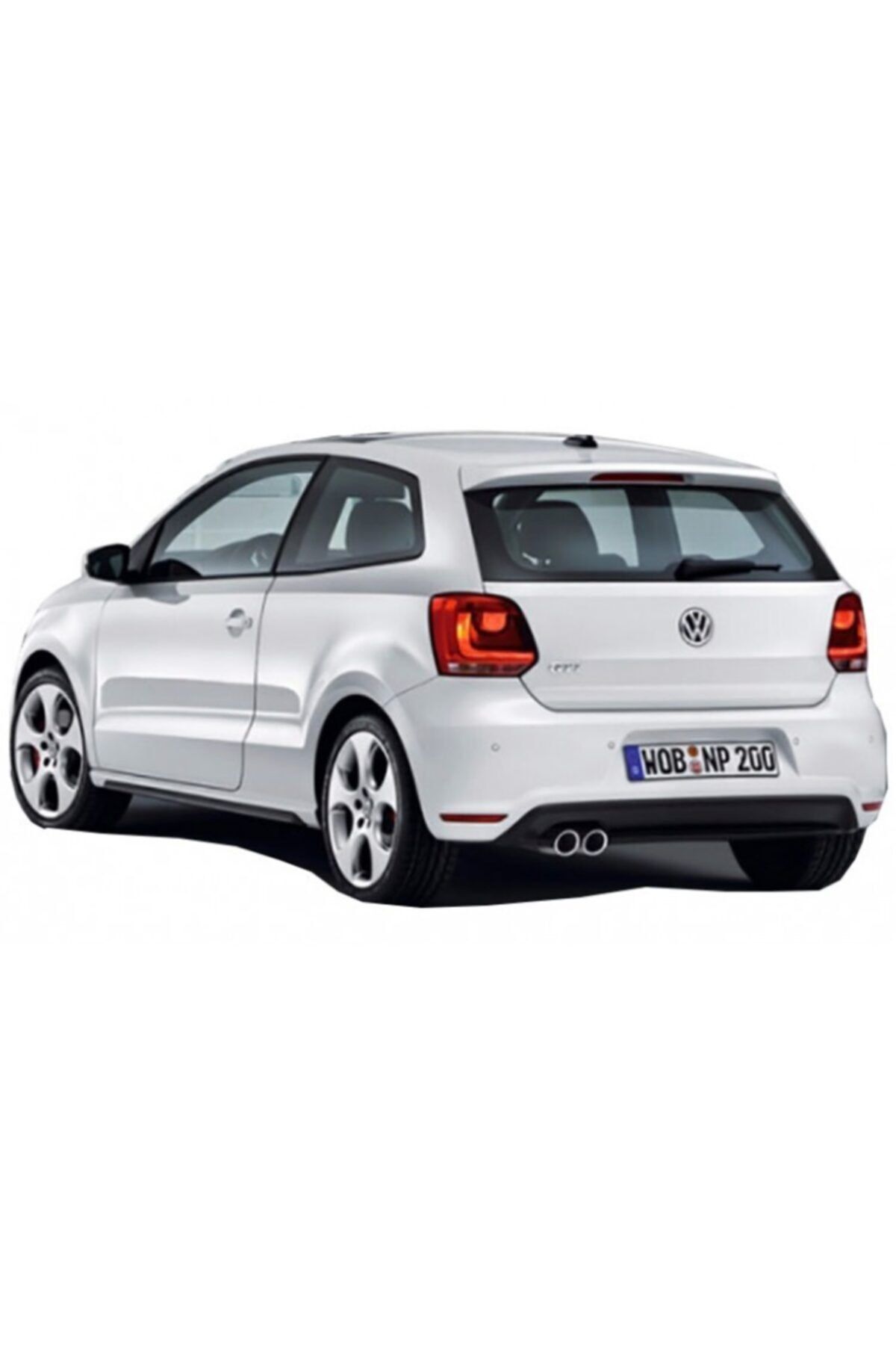 plastik body kit Volkswagen Polo 6r/6c Serisi (2009-2017) Gtı Model Yan Marşpiyel Seti (plastik)