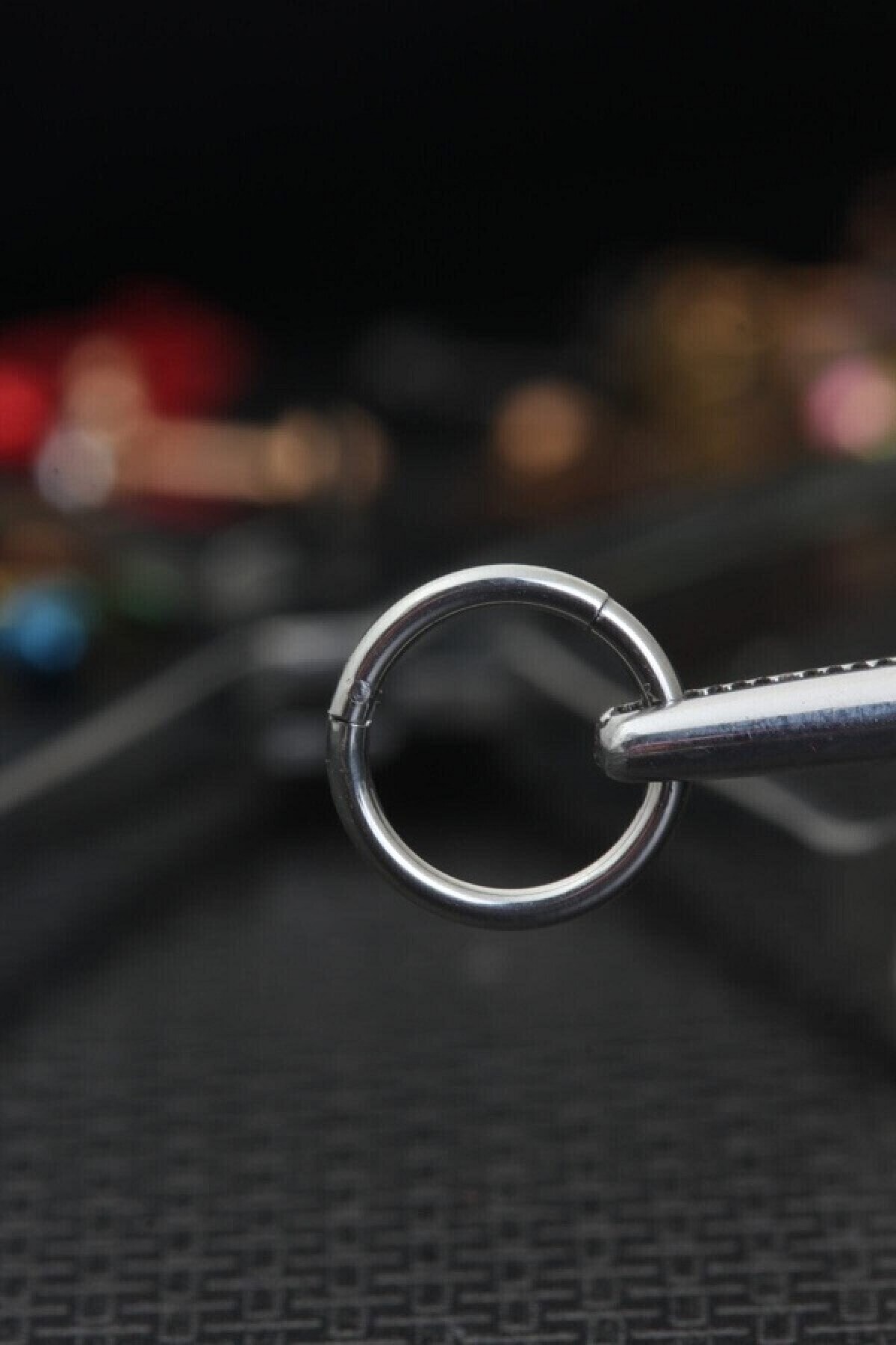 Chance Accessories Cerrahi Çelik Kıkırdak Tragus Halka Klipsli 8 Mm Piercing