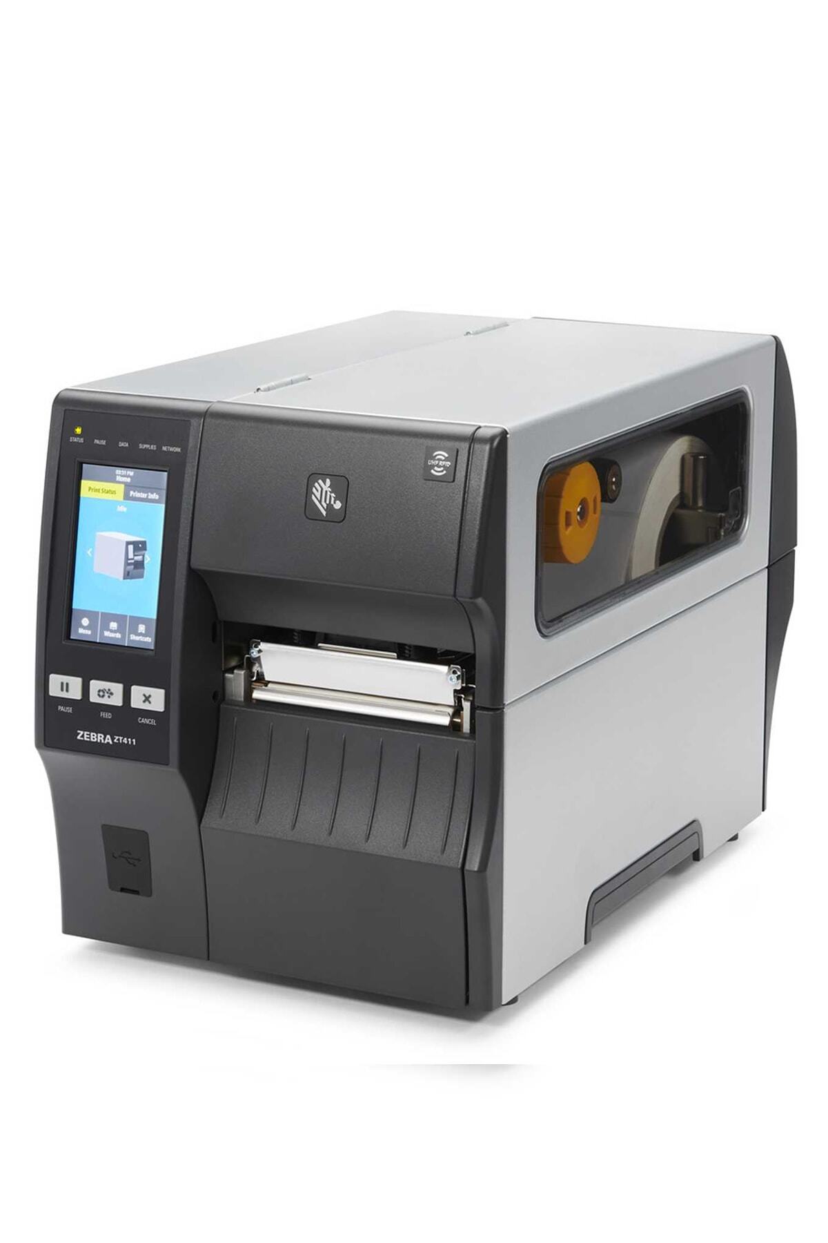 Zebra Zt411 203 Dpi Endüstriyel Barkod Yazıcı