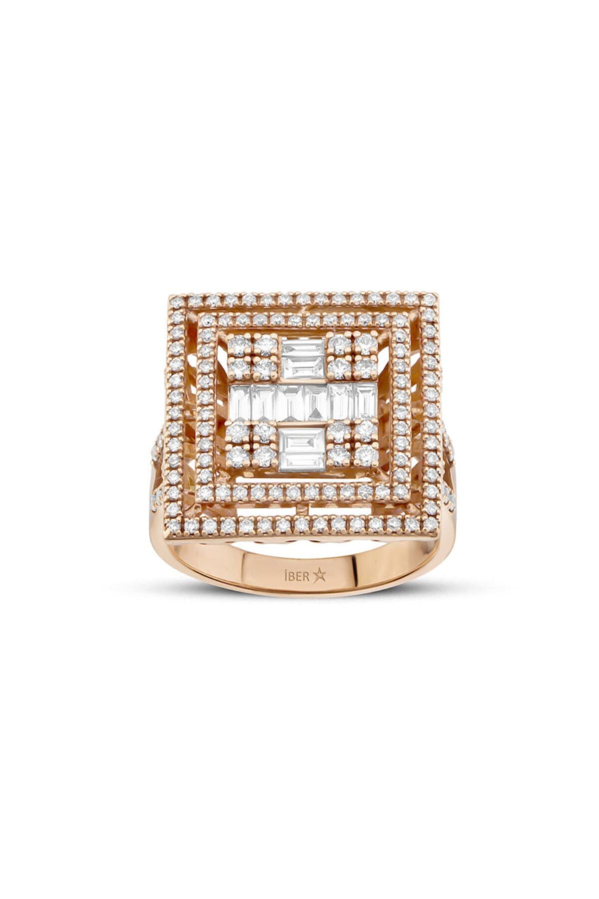 İBER DIAMOND F Sı 1.15 Karat Pırlanta Taşlı Yüzük - Pyz0454hrd