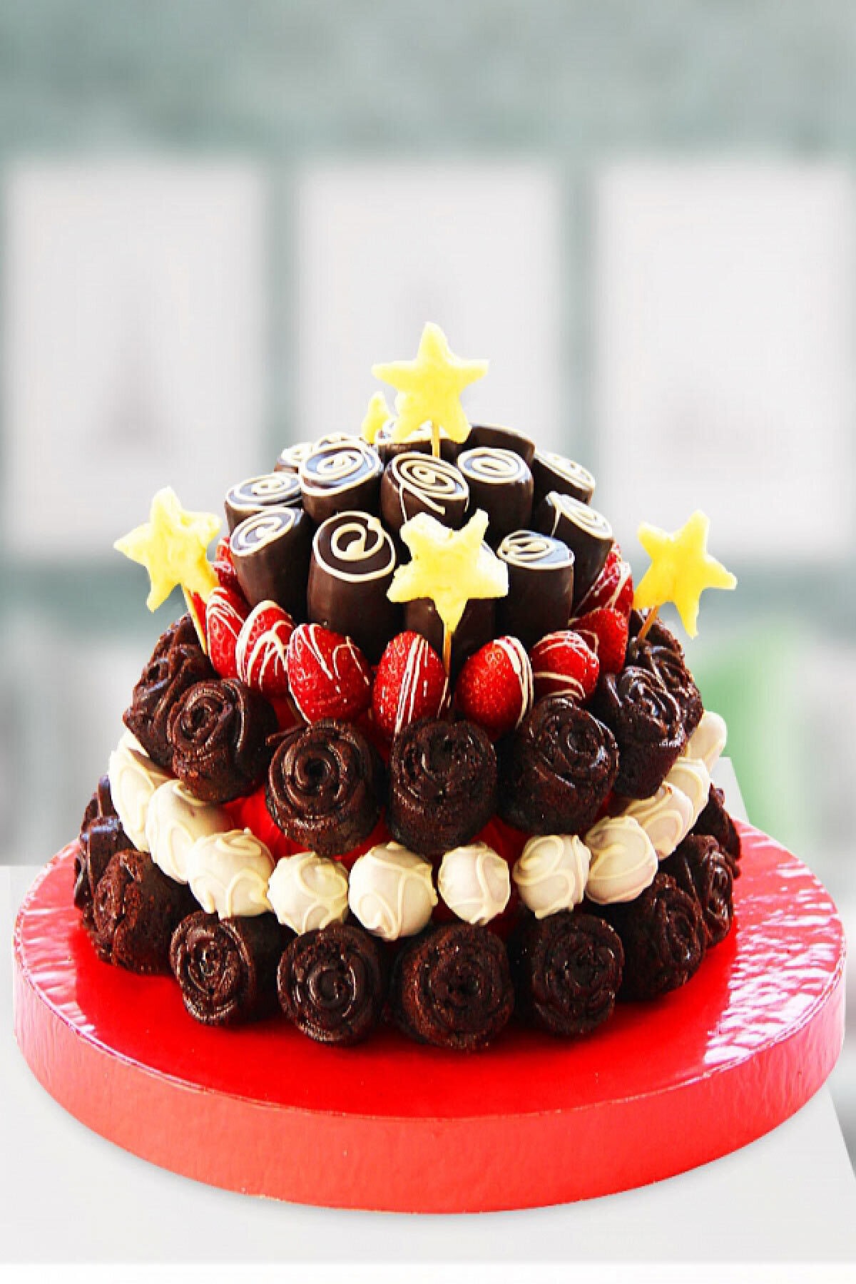TATLIMEYVE Tatlı Meyve Happy Birthday Doğum Günü Pastası
